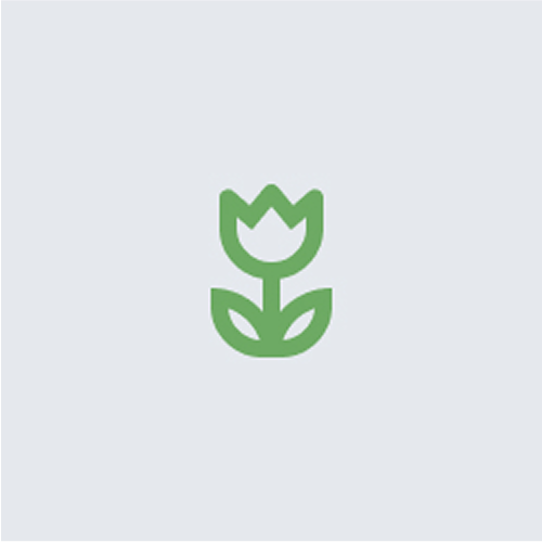 Tulip graphic element.