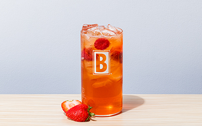 Strawberry Punch Red Bull Mocktail