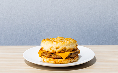 Sausage Cheddar Biscuit