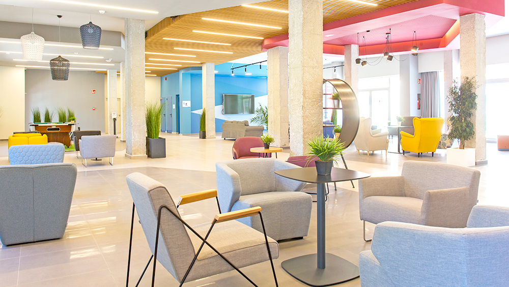 Lobby at the Málaga Summer Camp