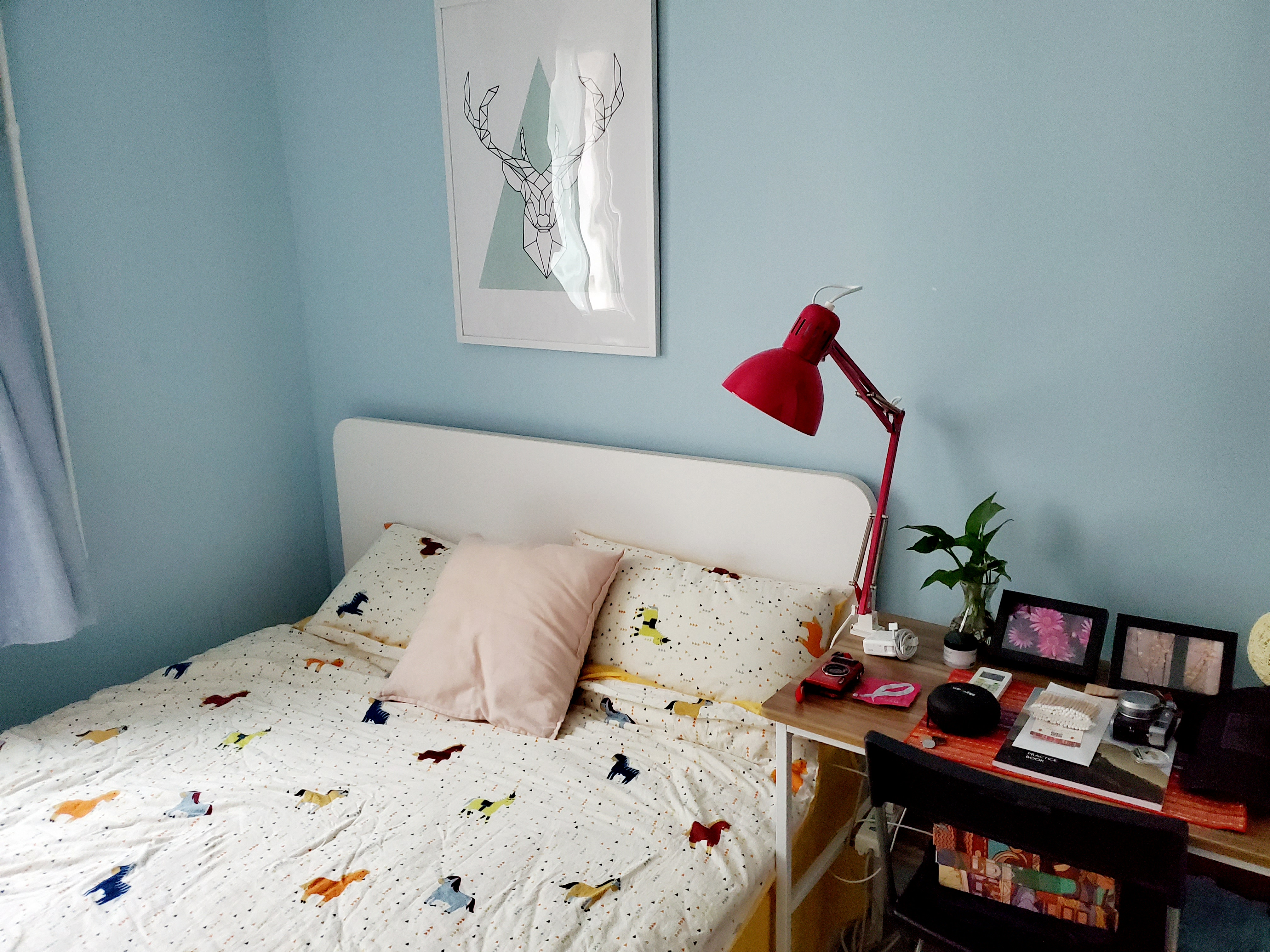 Bedroom at the shared apartment in Beijing
