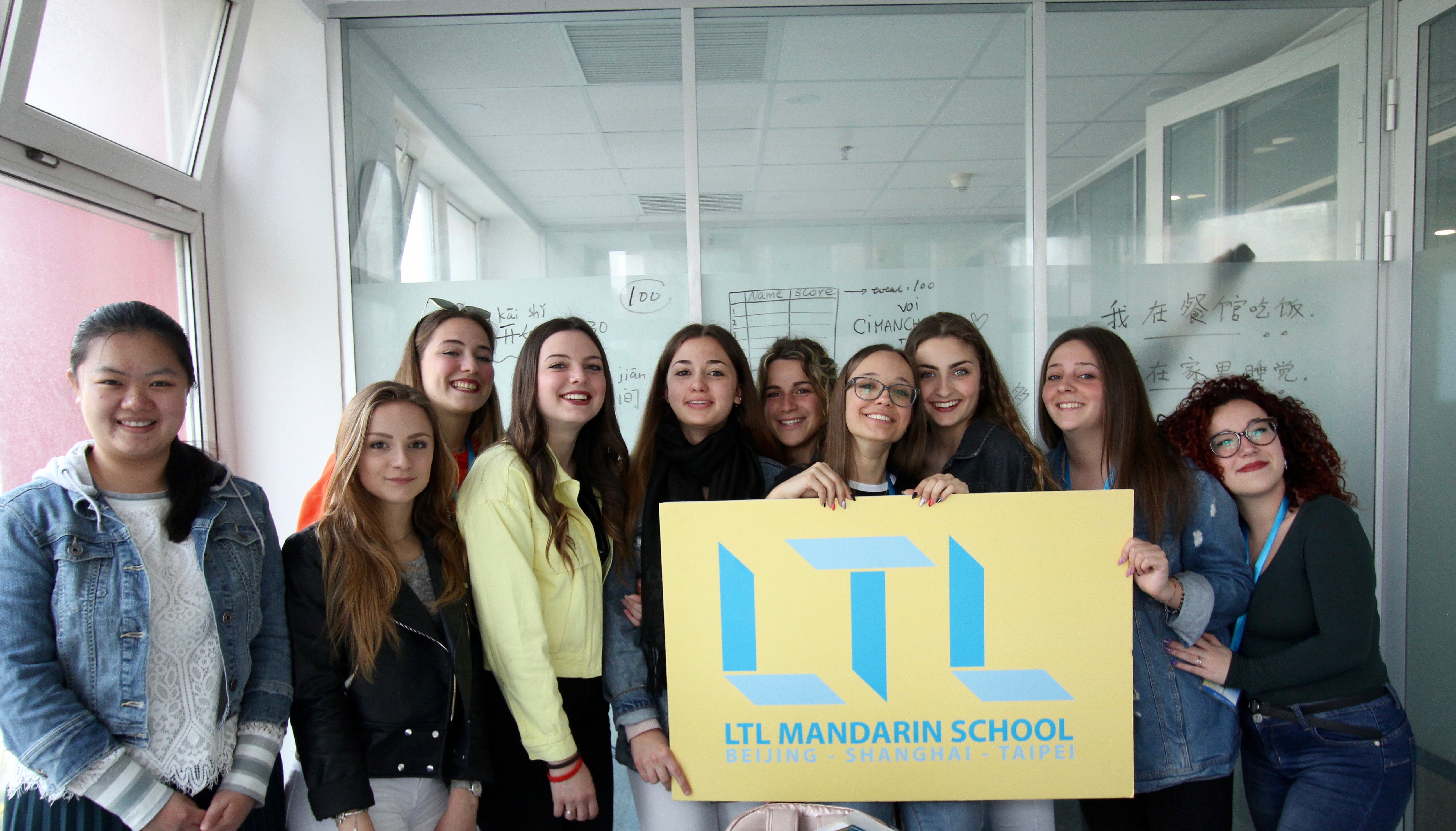 A group of students on graduation day