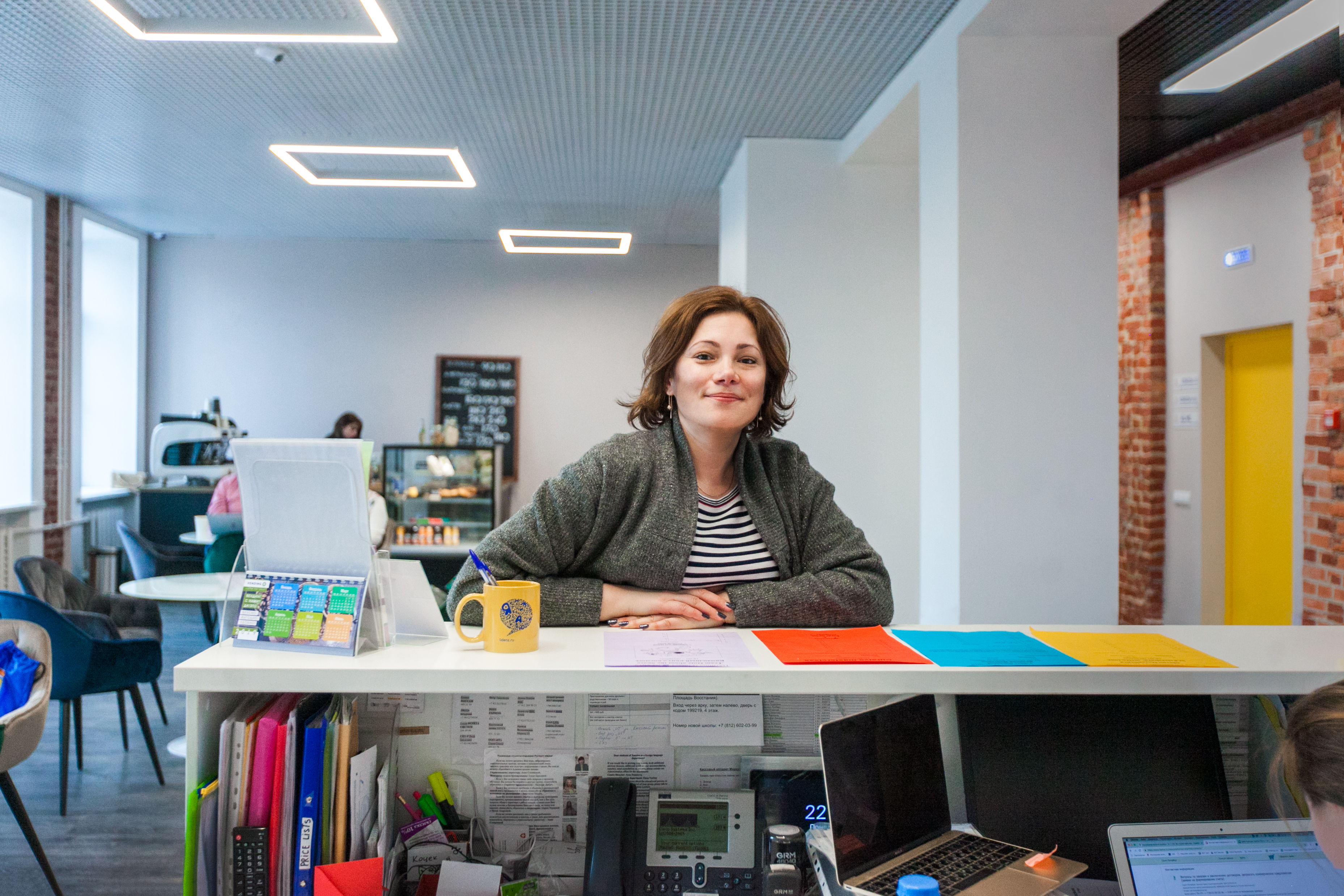 A student at Liden & Denz St. Petersburg