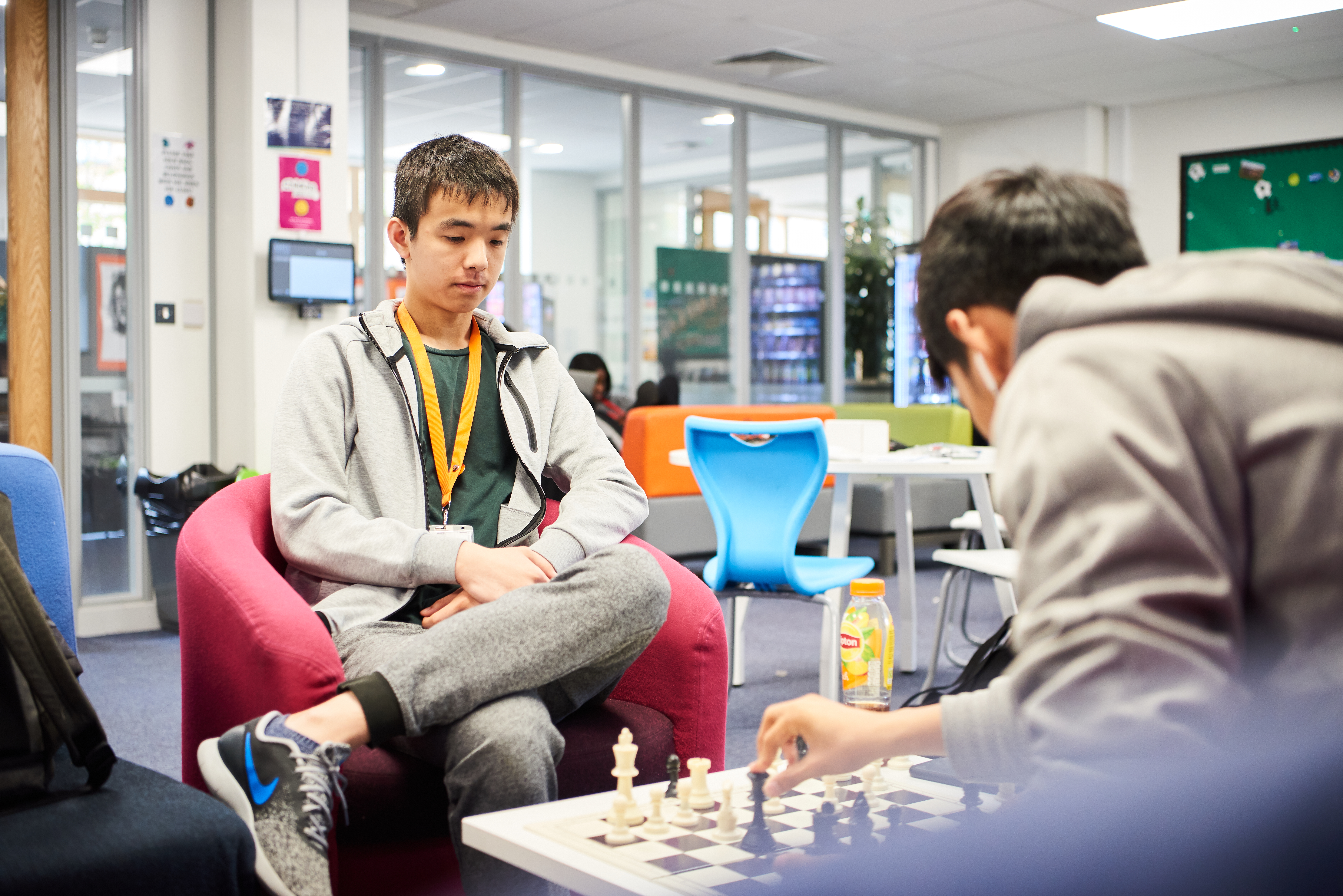 Game room at Cambridge Summer Programme