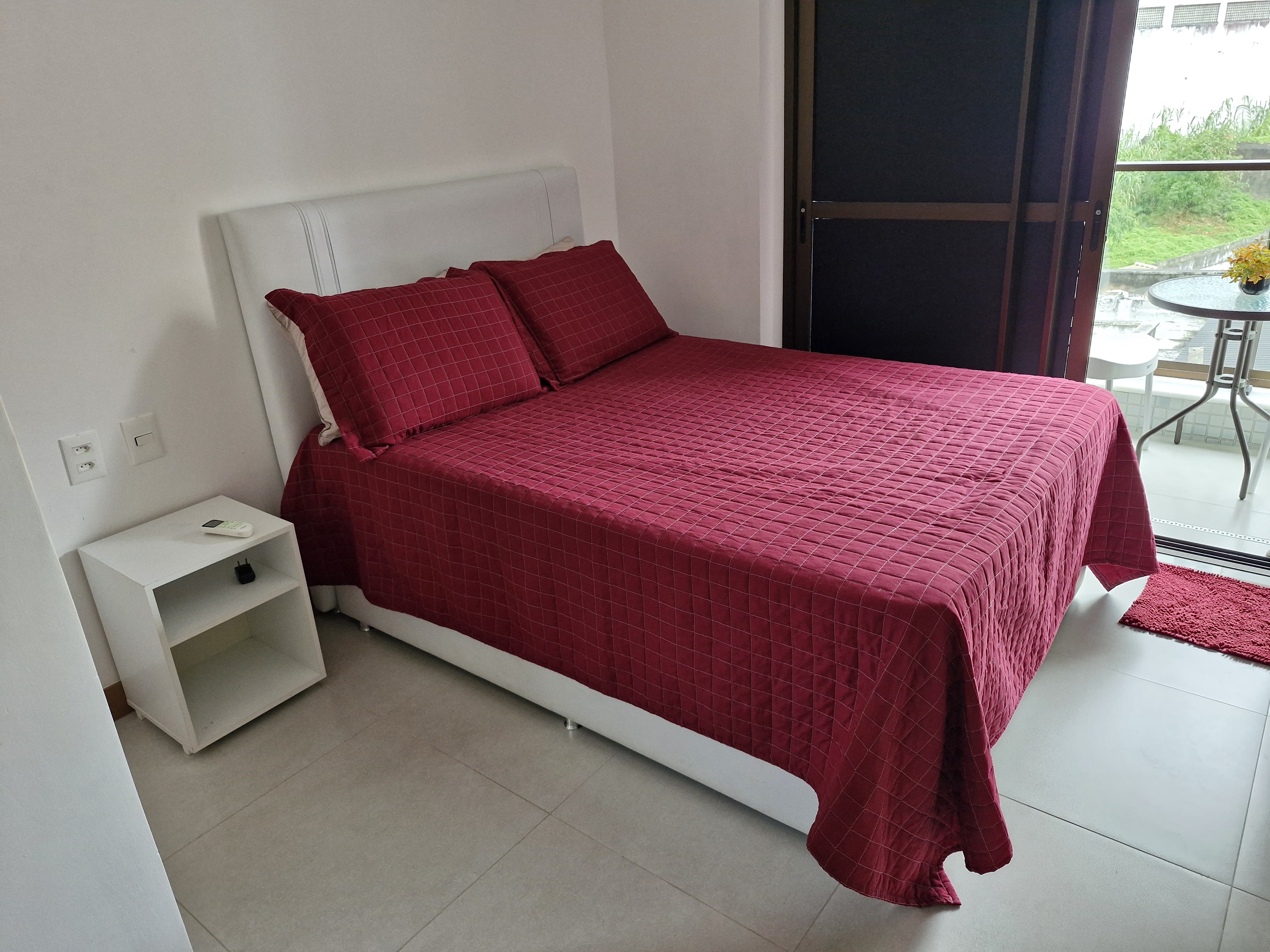 Double bedroom at the studio Barra