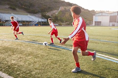 Football activity at Monmouth Wales