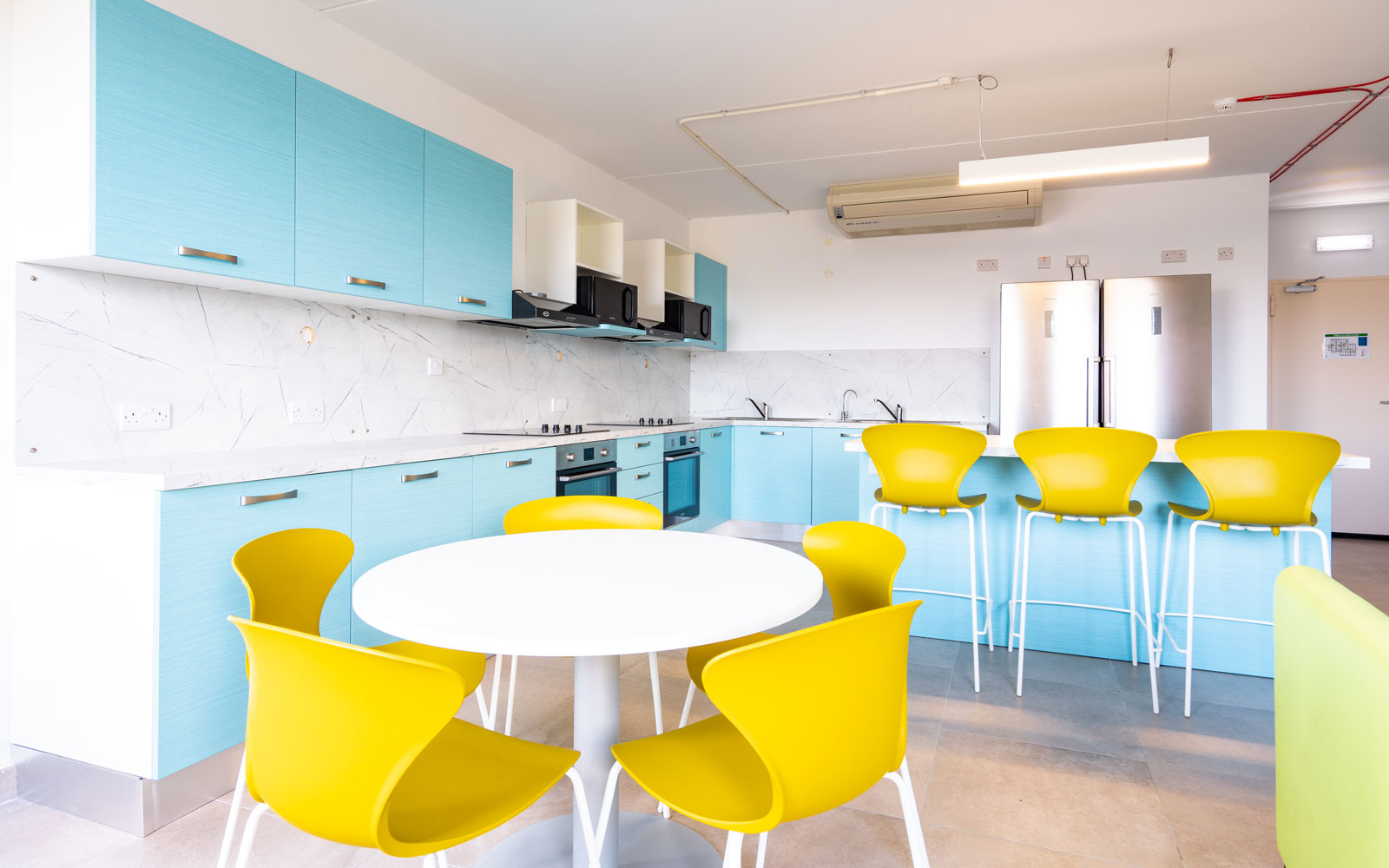 Campus Hub Accommodation communal kitchen