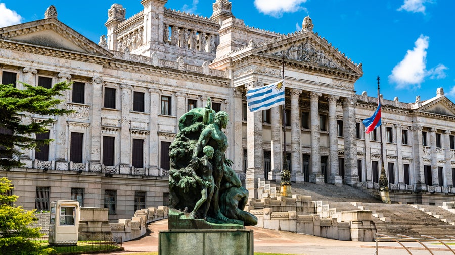 Historic building in Montevideo, Uruguay