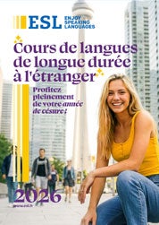 Cours de langues de longue durée à l'étranger