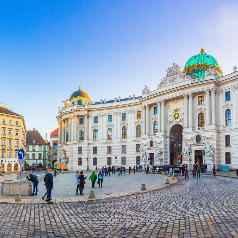 Royal Palace of Hofburg in Vienna, Austria