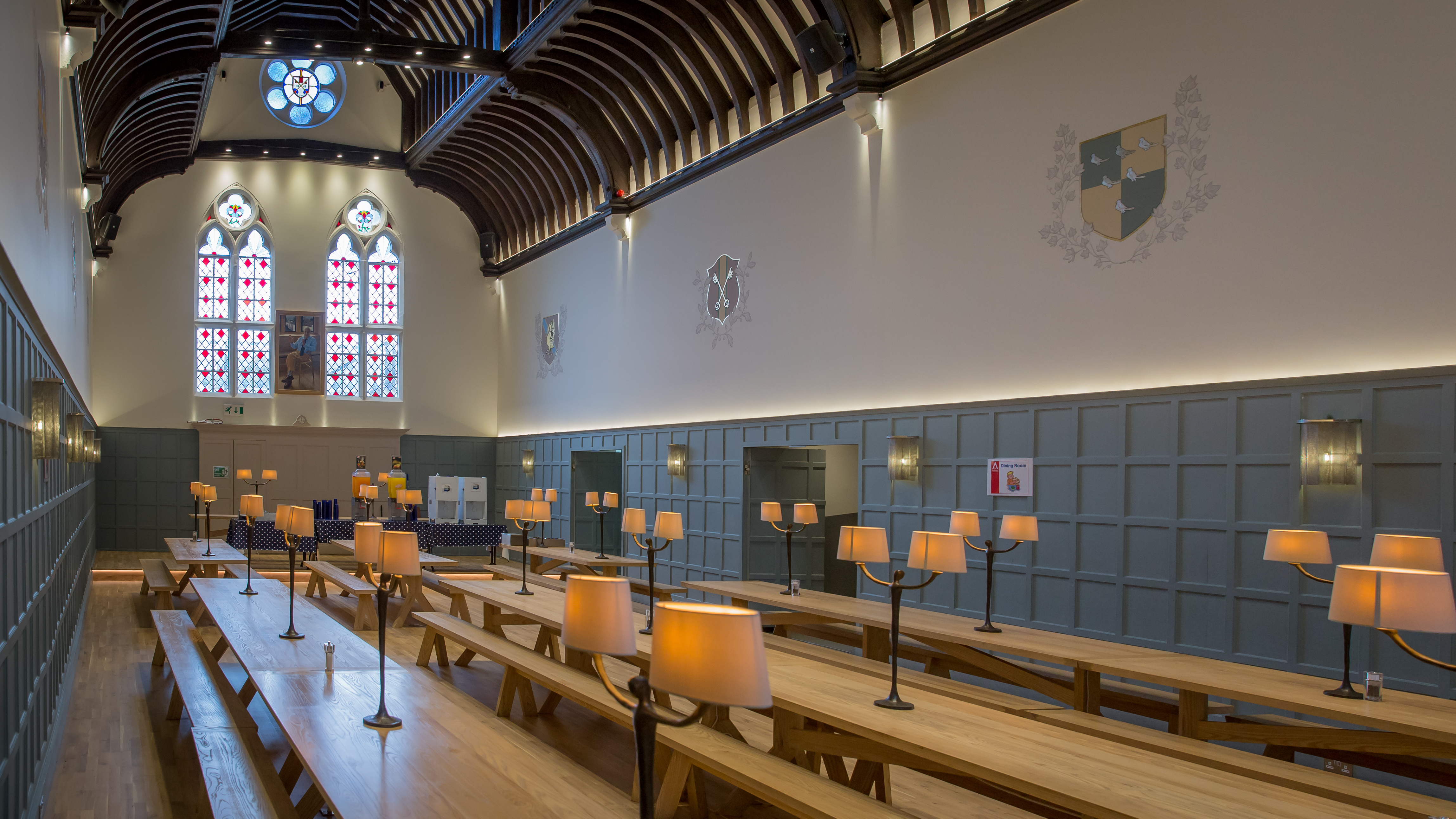 School's dining hall