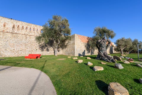 La Pigna, historic building, in Sanremo, Italy