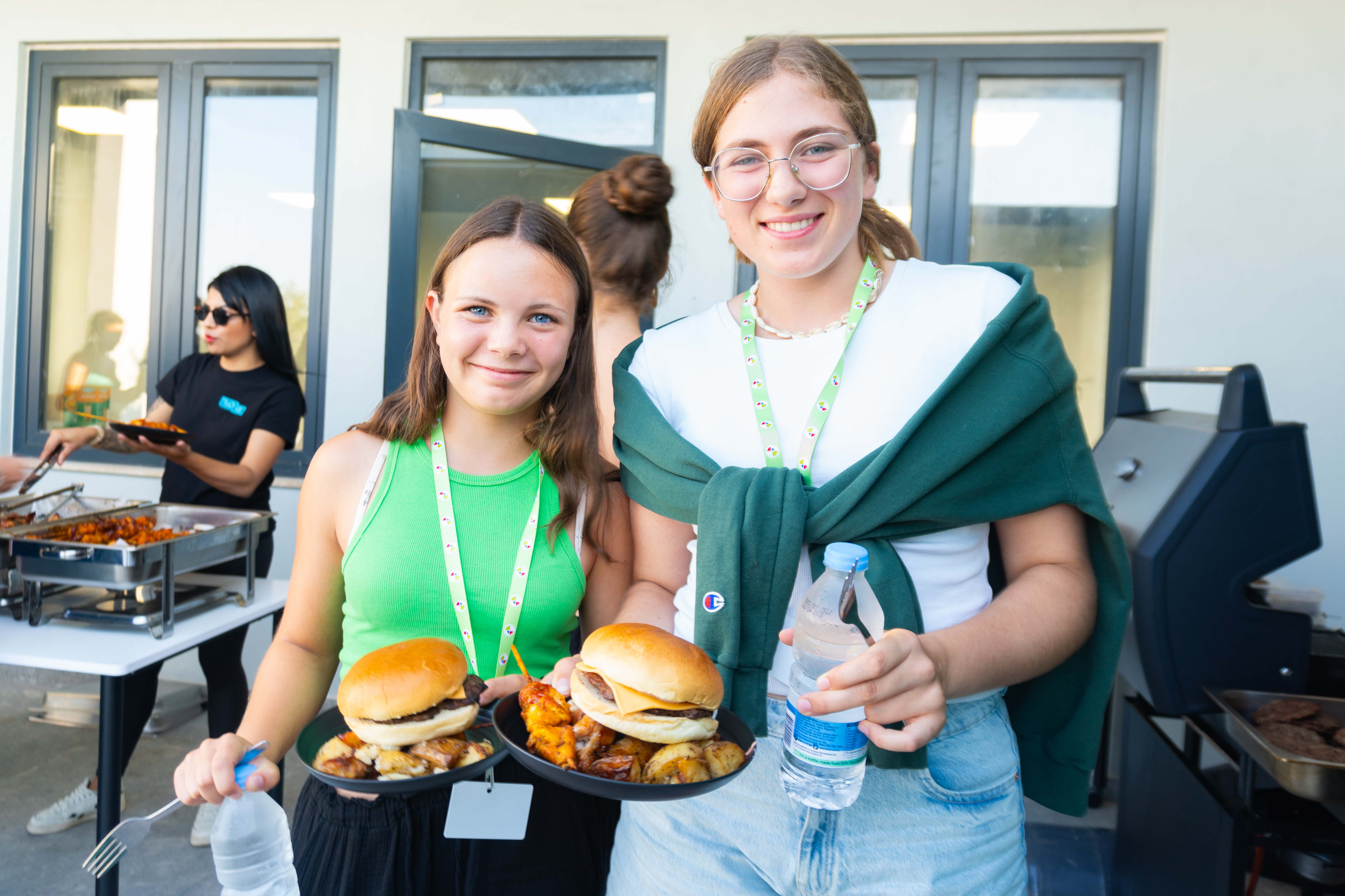 BBQ for the students