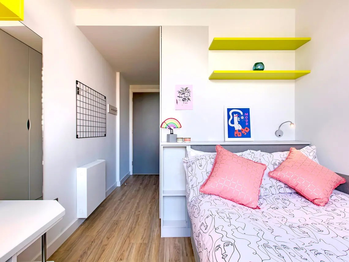 Bedroom at the Yugo Dublin Residence