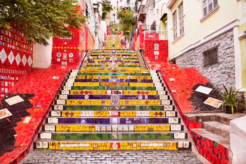 Escadarias da Lapa, Rio de Janeiro, Brazil