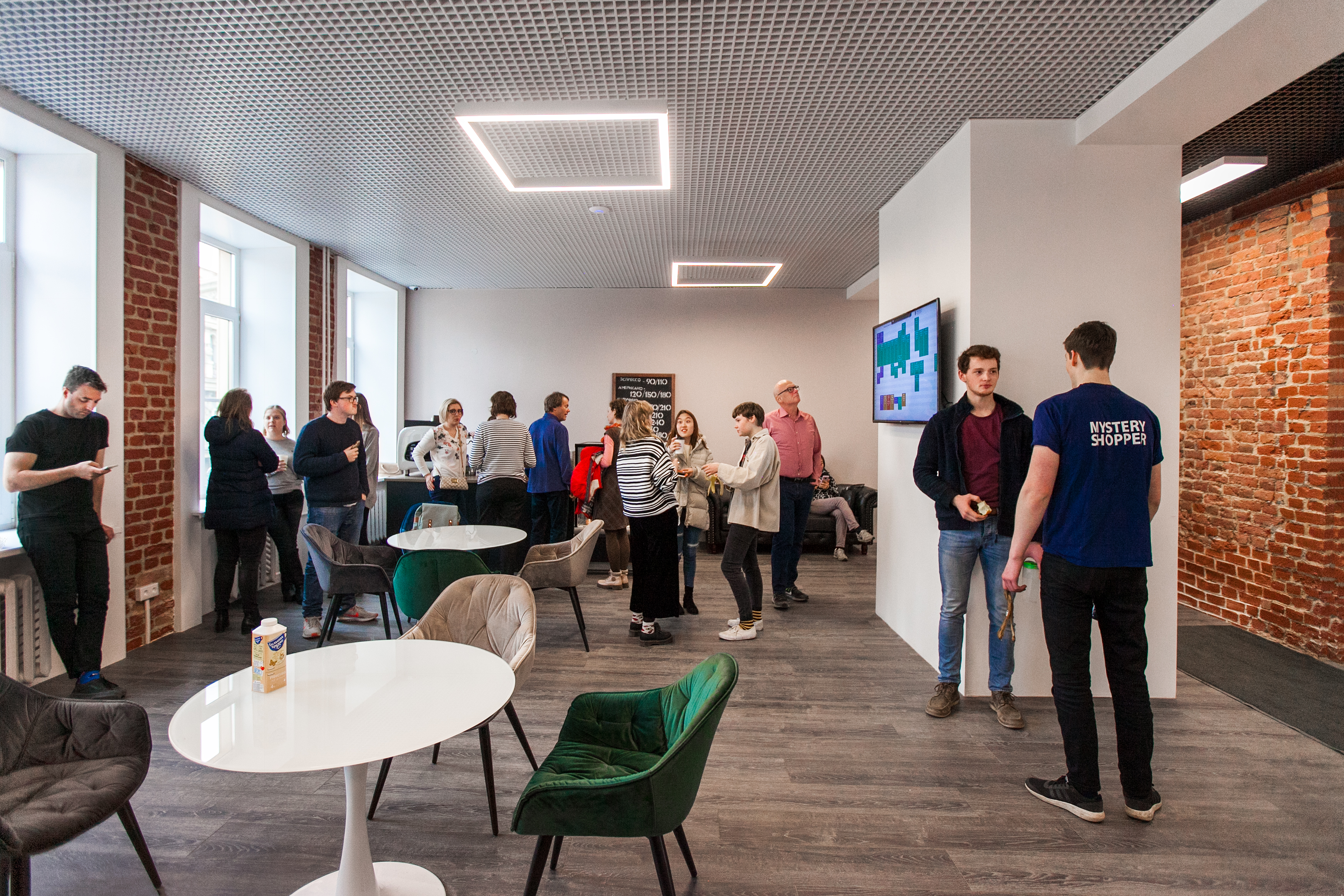 Common room at Liden & Denz St. Petersburg