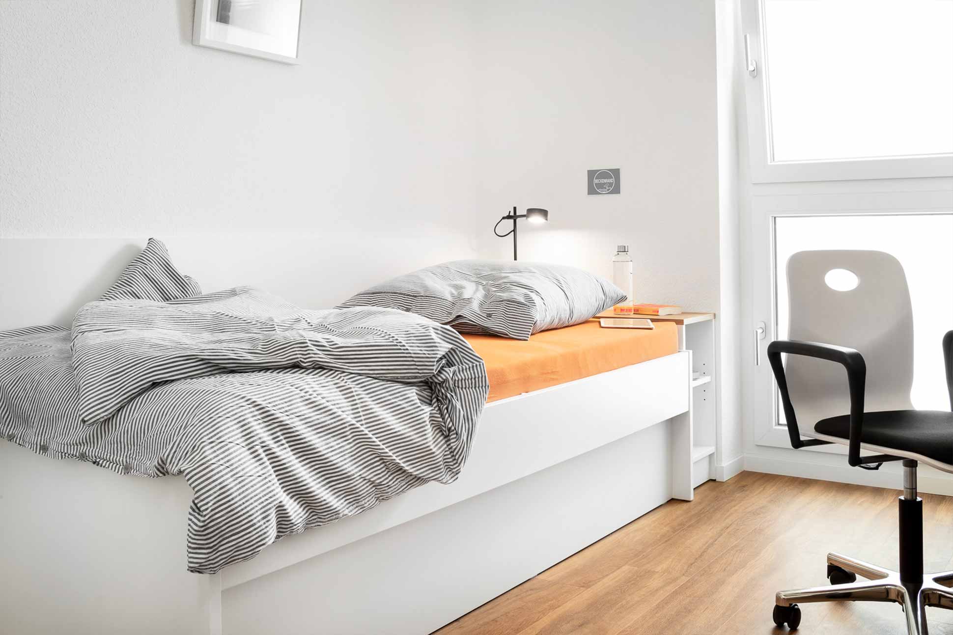 Schultzweg Studio Apartment bedroom