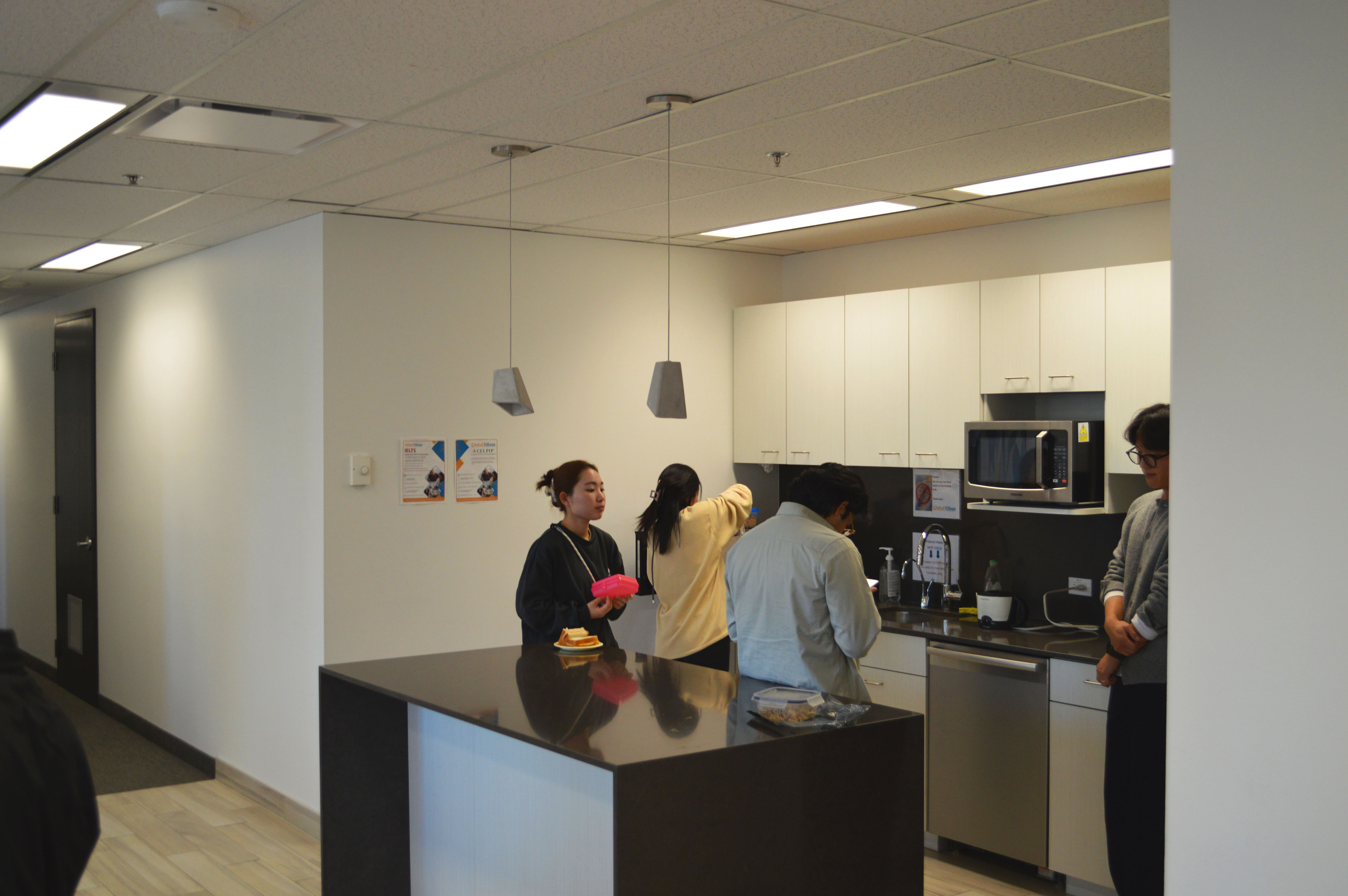 Kitchen at Global Village Calgary