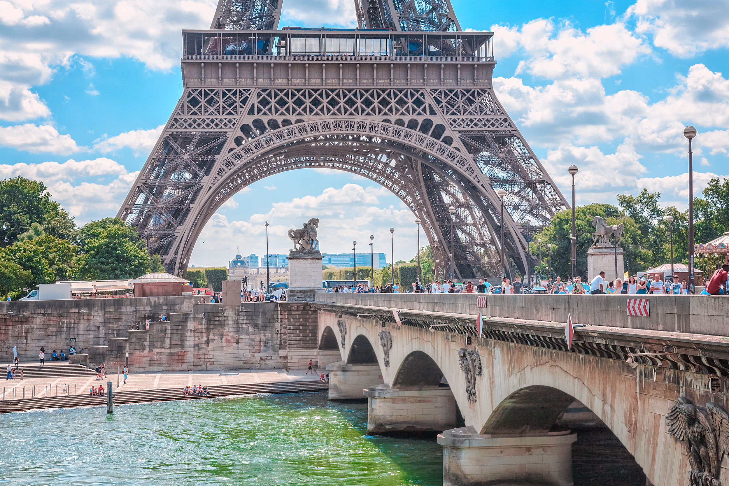 Eiffel Tower in Paris, France