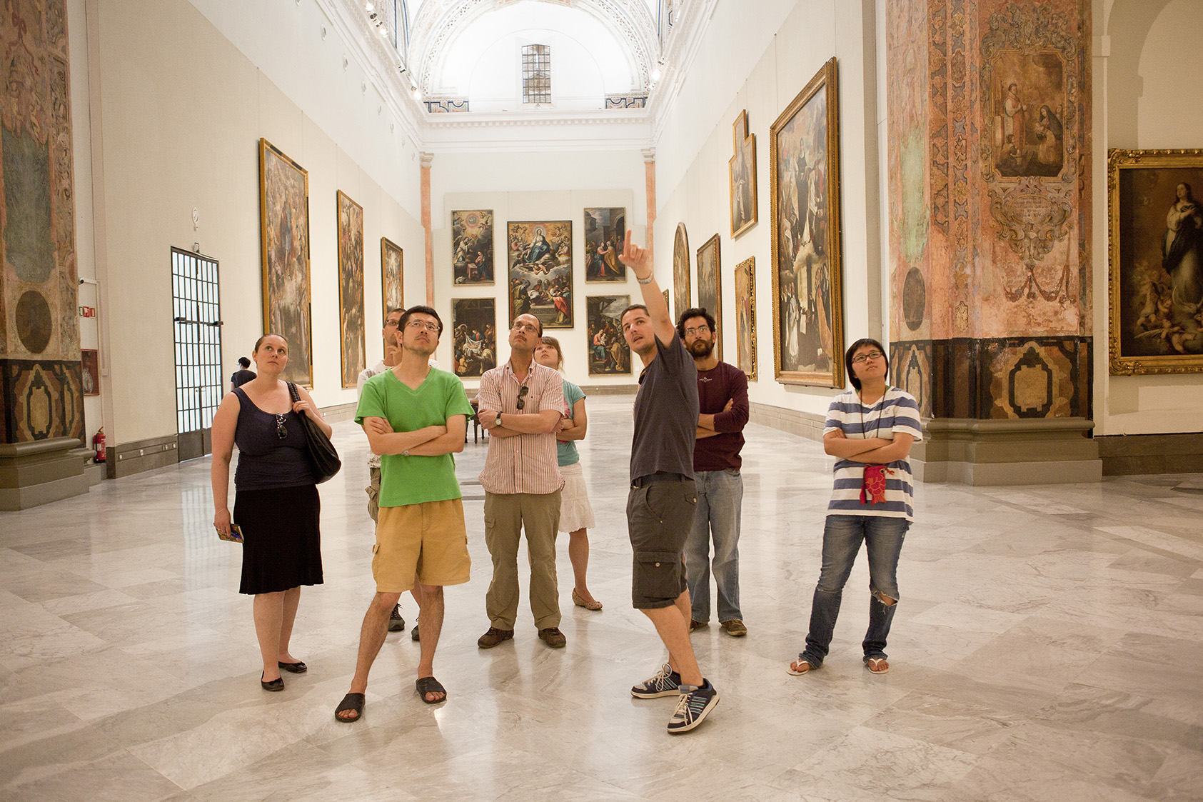 Museum visit with CLIC Seville