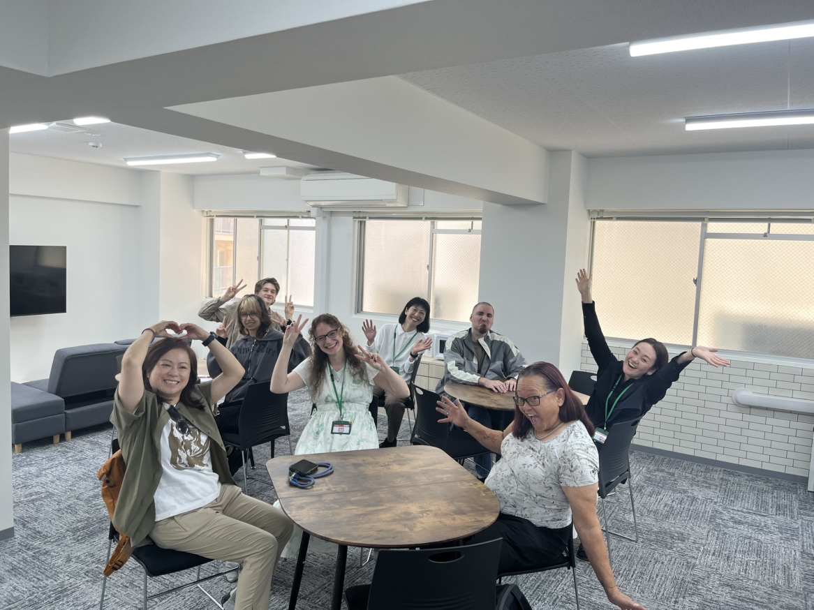 Common room at Genki Japanese and Culture School Nagoya