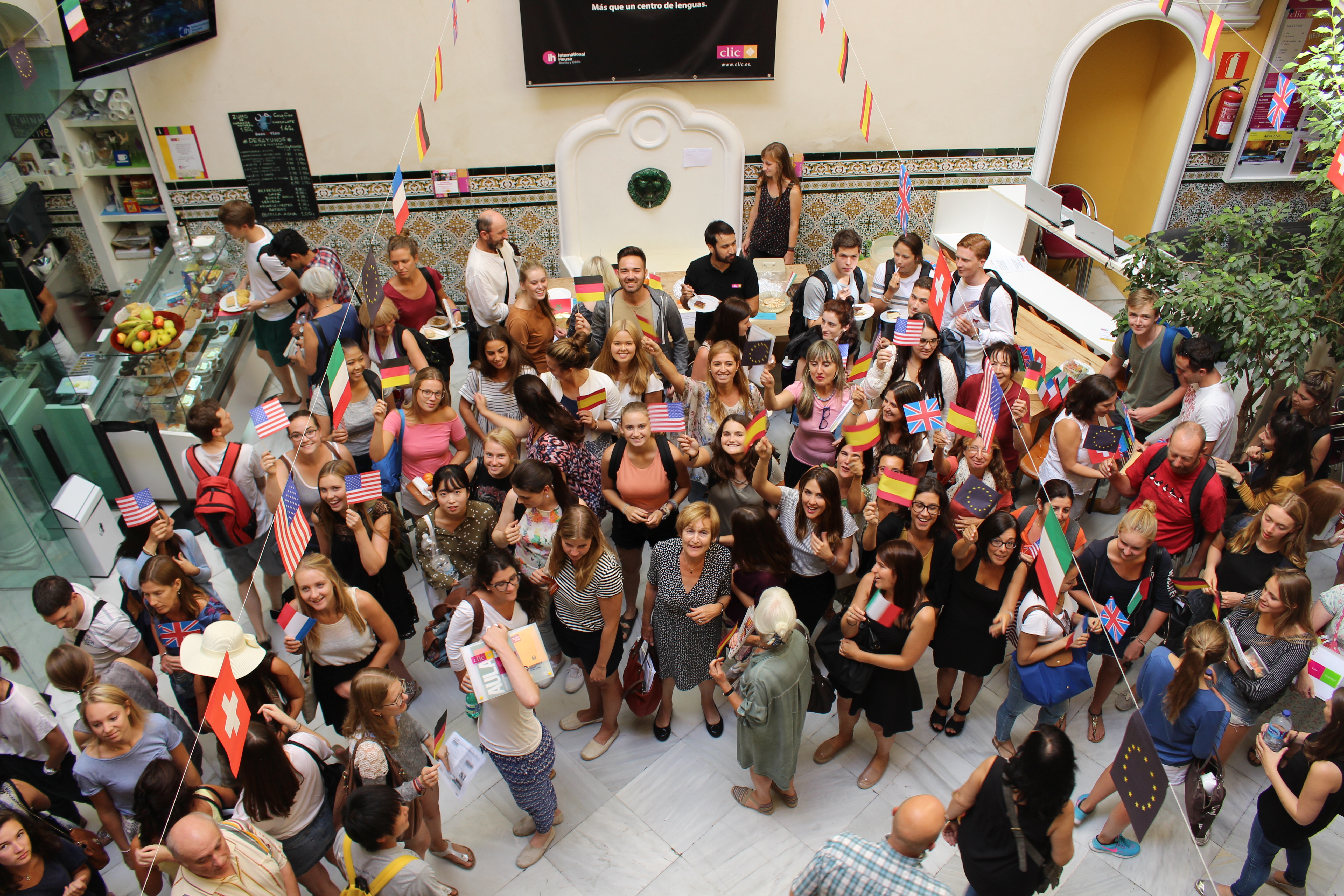 Students at CLIC Sevilla