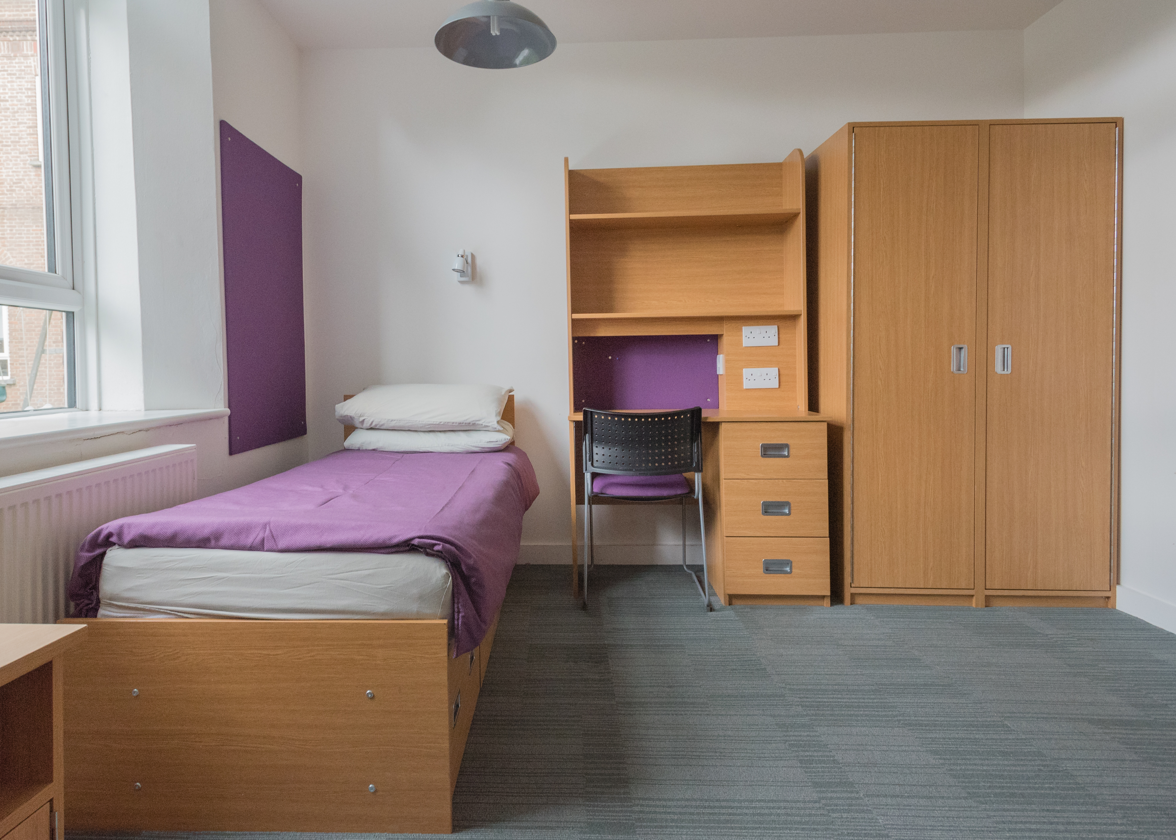 Bedroom at the residence at Epsom College Tennis Summer Camp