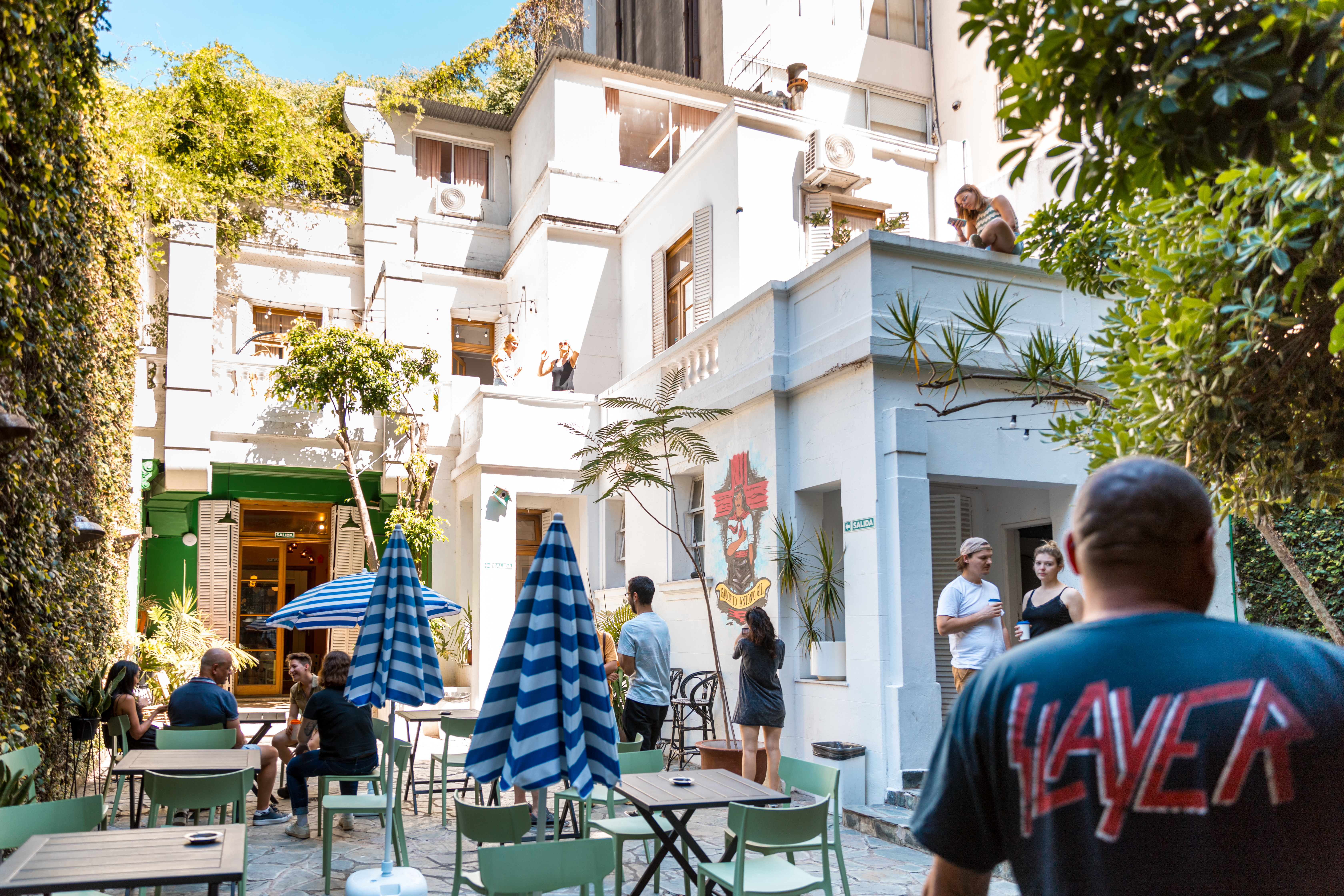Patio at Expanish Buenos Aires
