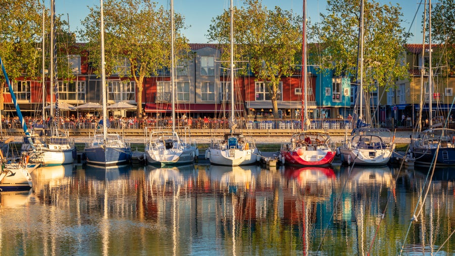Boats at the harbour of La Rochelle, France