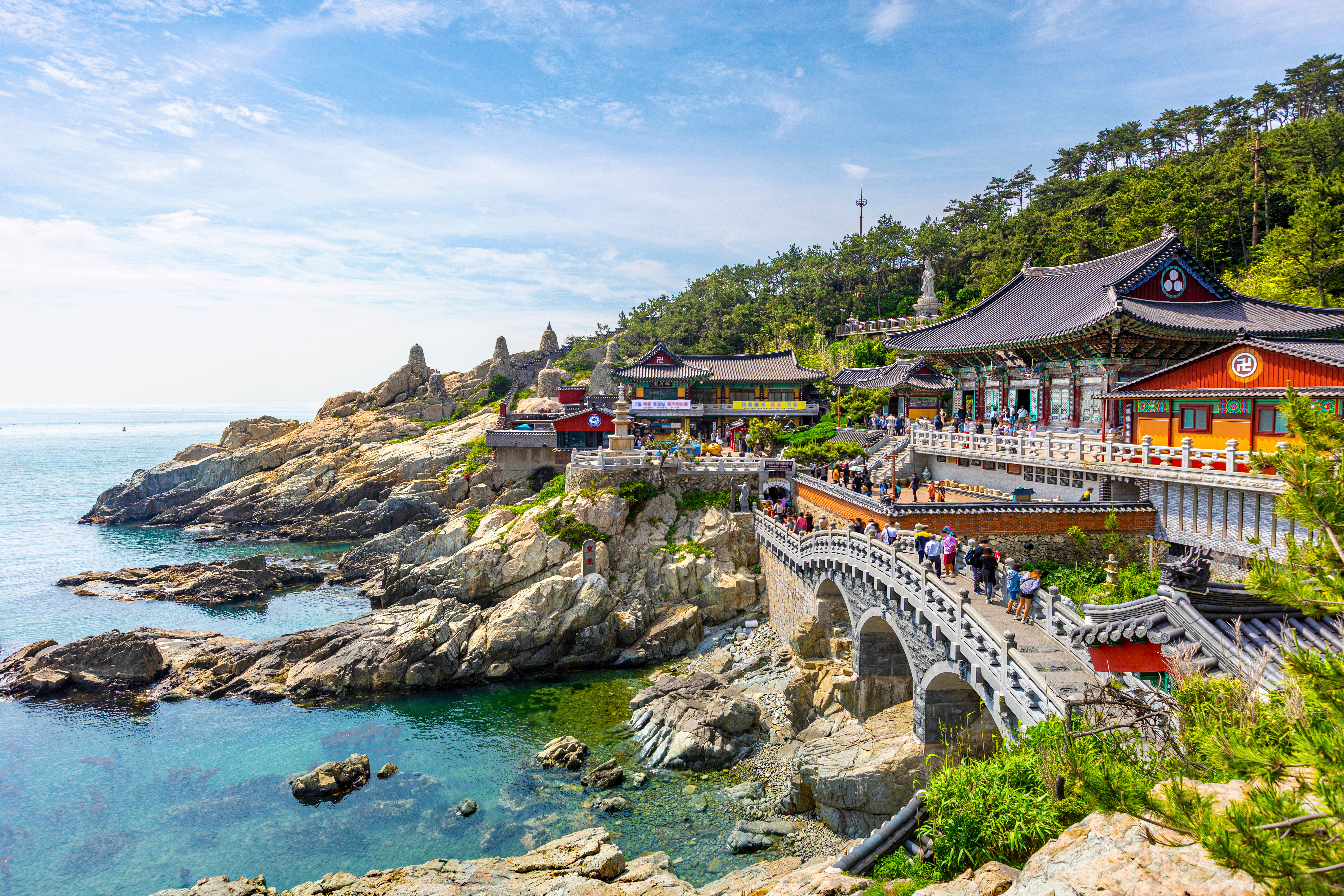 Haedong Yonggungsa Temple in Busan, South Korea