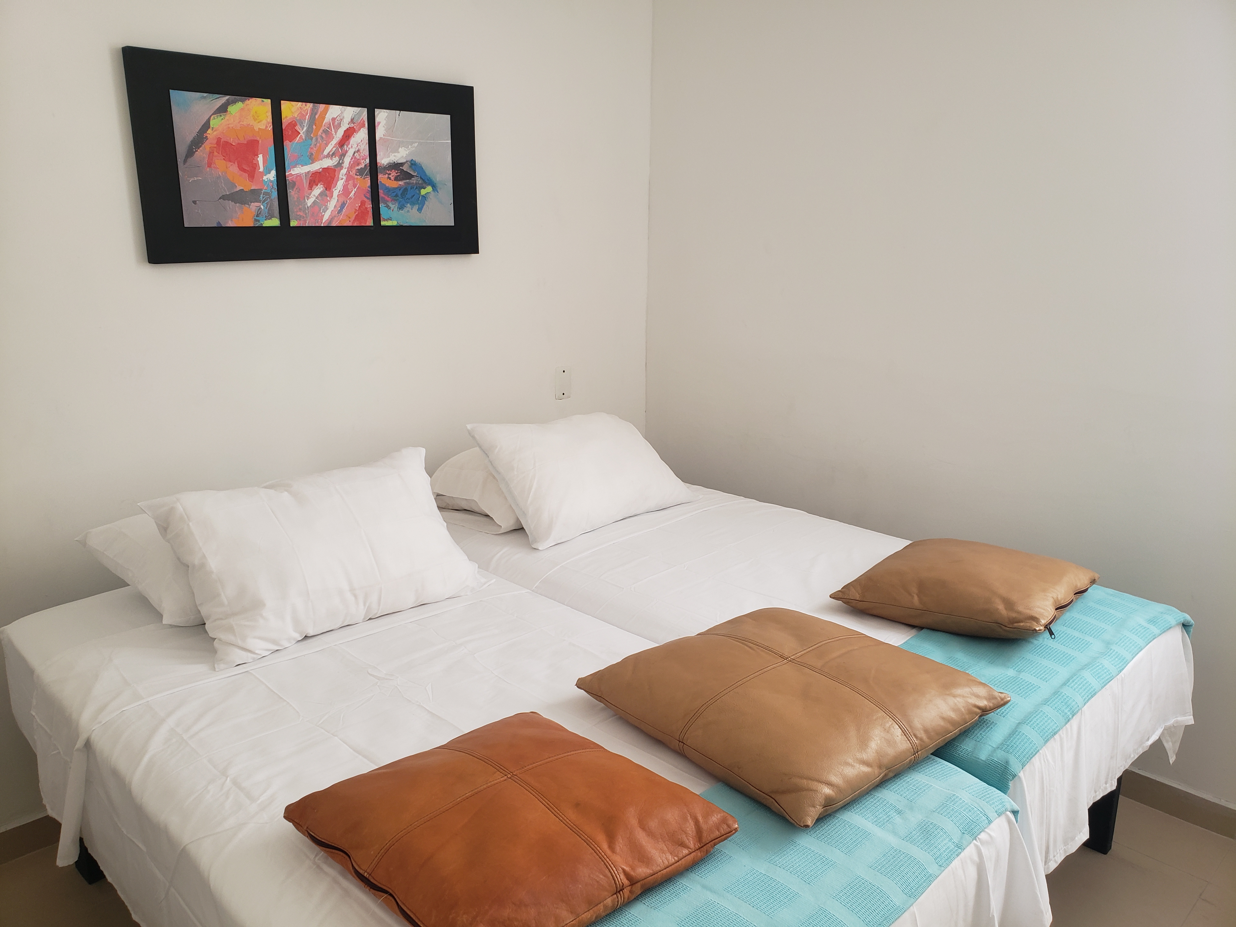 Double room in residence at Nueva Lengua Ibagué