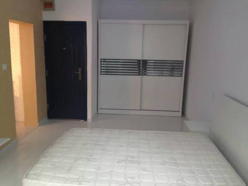 Bedroom at the studio in Shanghai