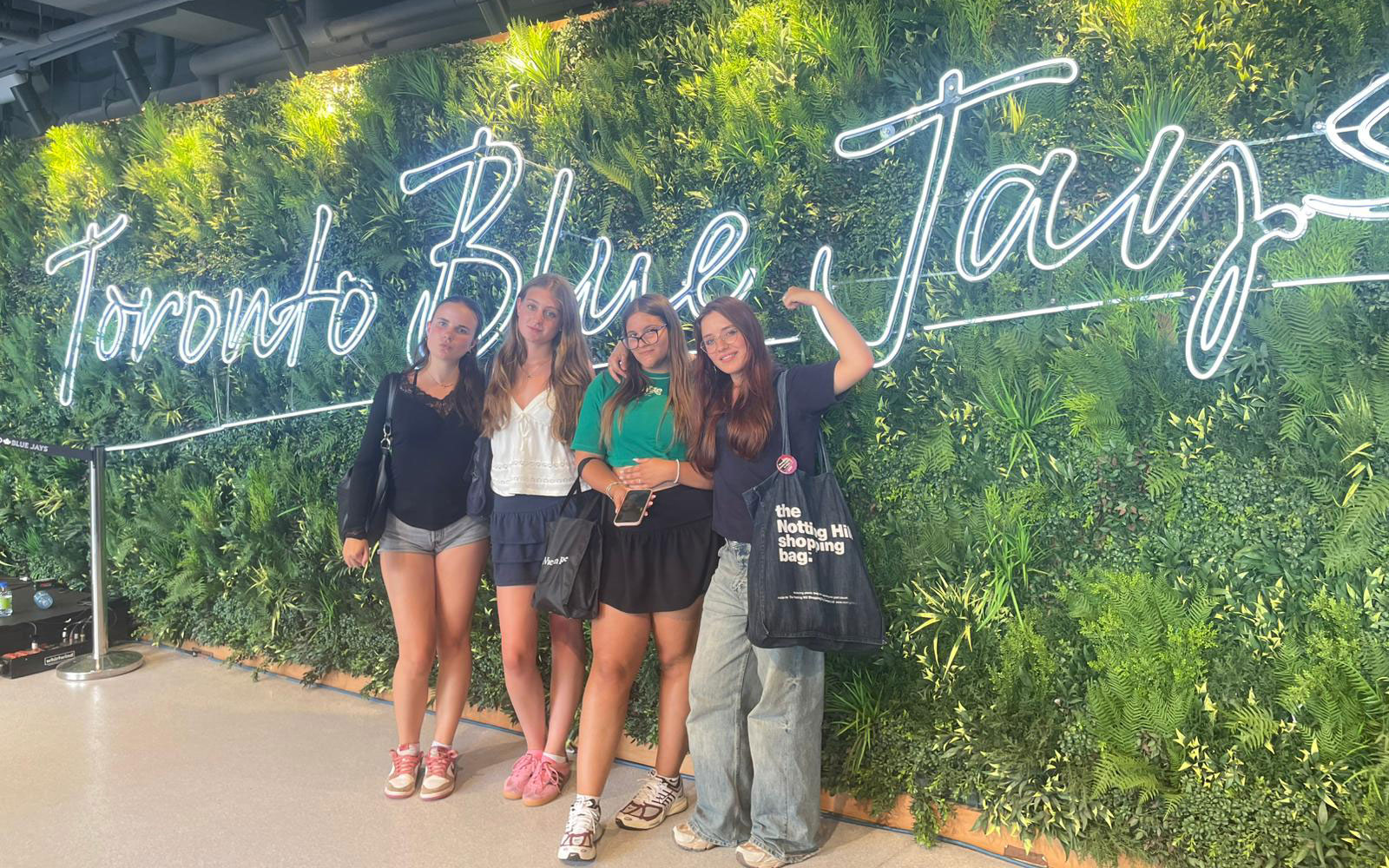 Students activity Baseball Game Toronto Blue Jays
