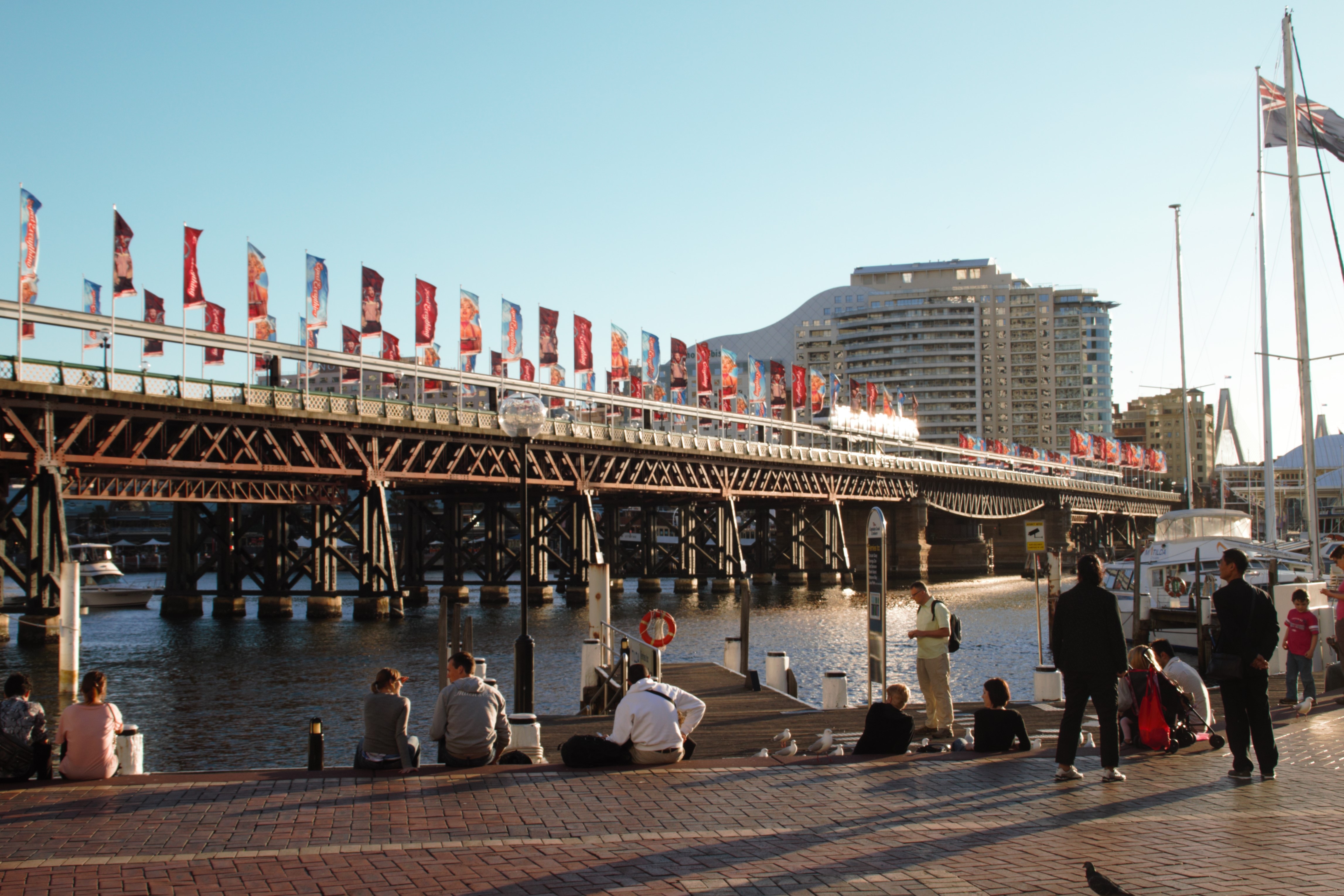 Darling Harbour in Sydney, Australia,