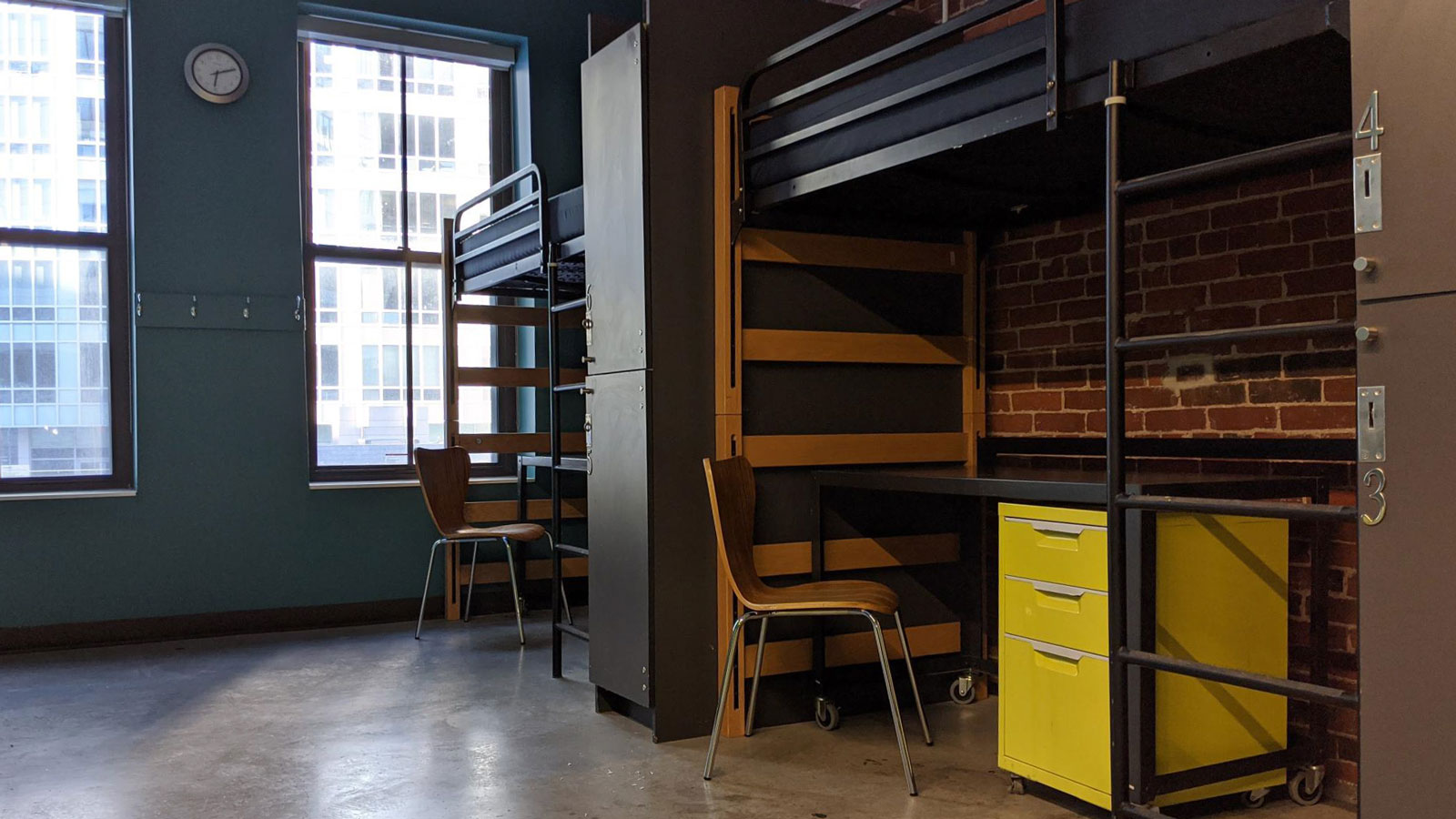 Bedroom at the Fisher HI Residence