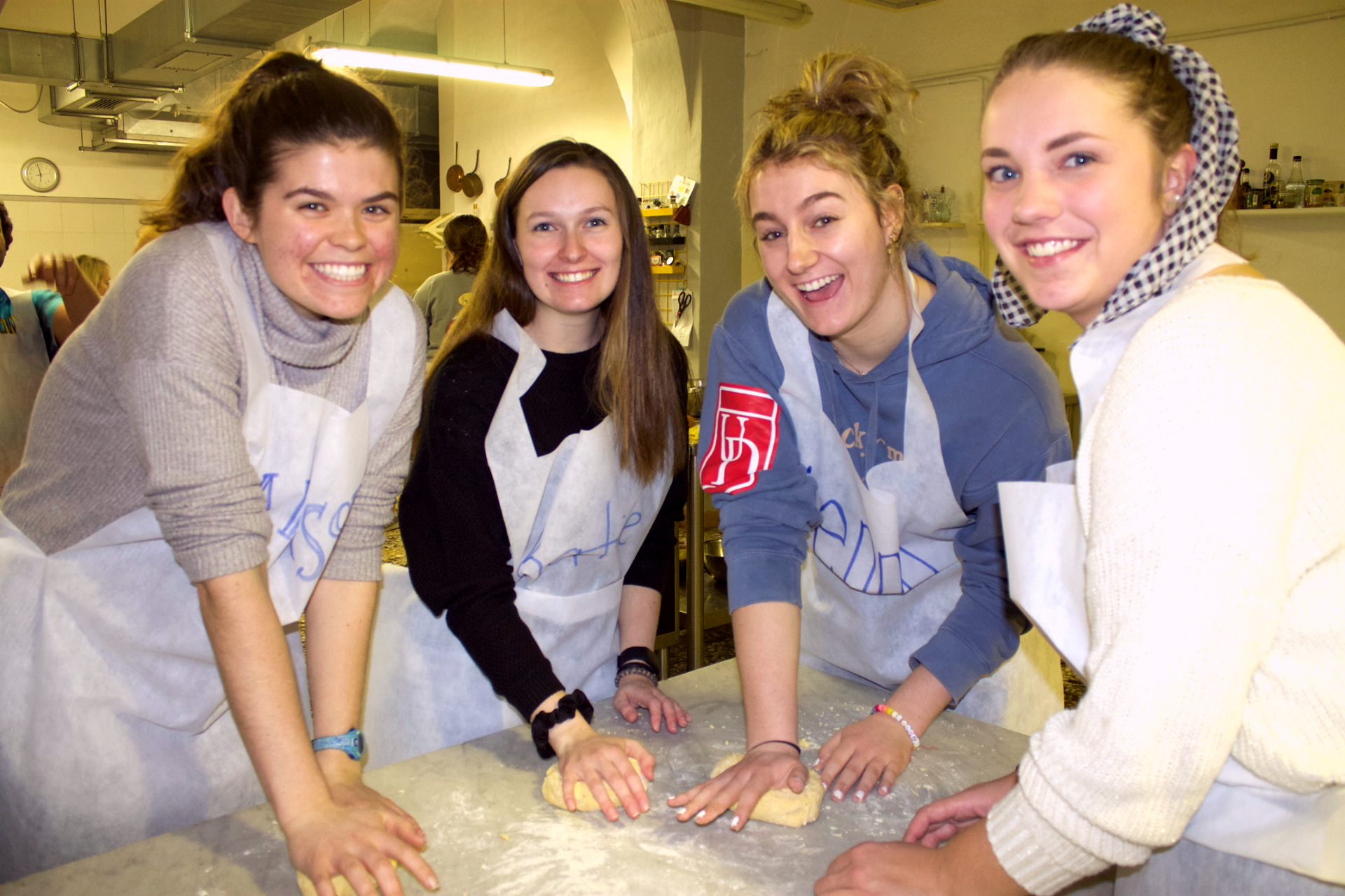 Cooking class at Dante Alighieri