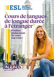 Cours de langues de longue durée à l'étranger