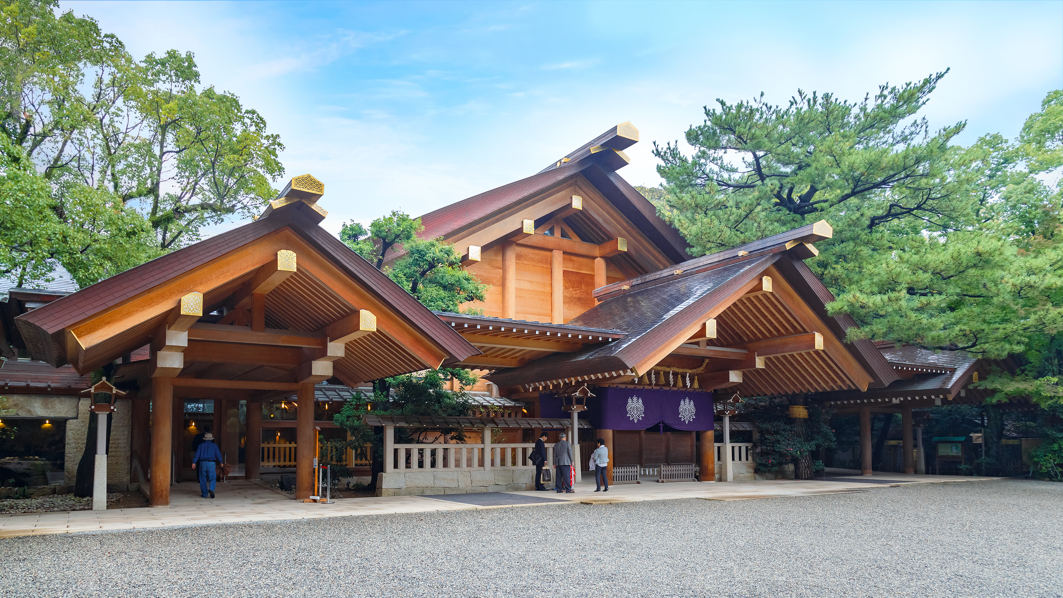 Atsuta Shrine in Nagoya, Japan