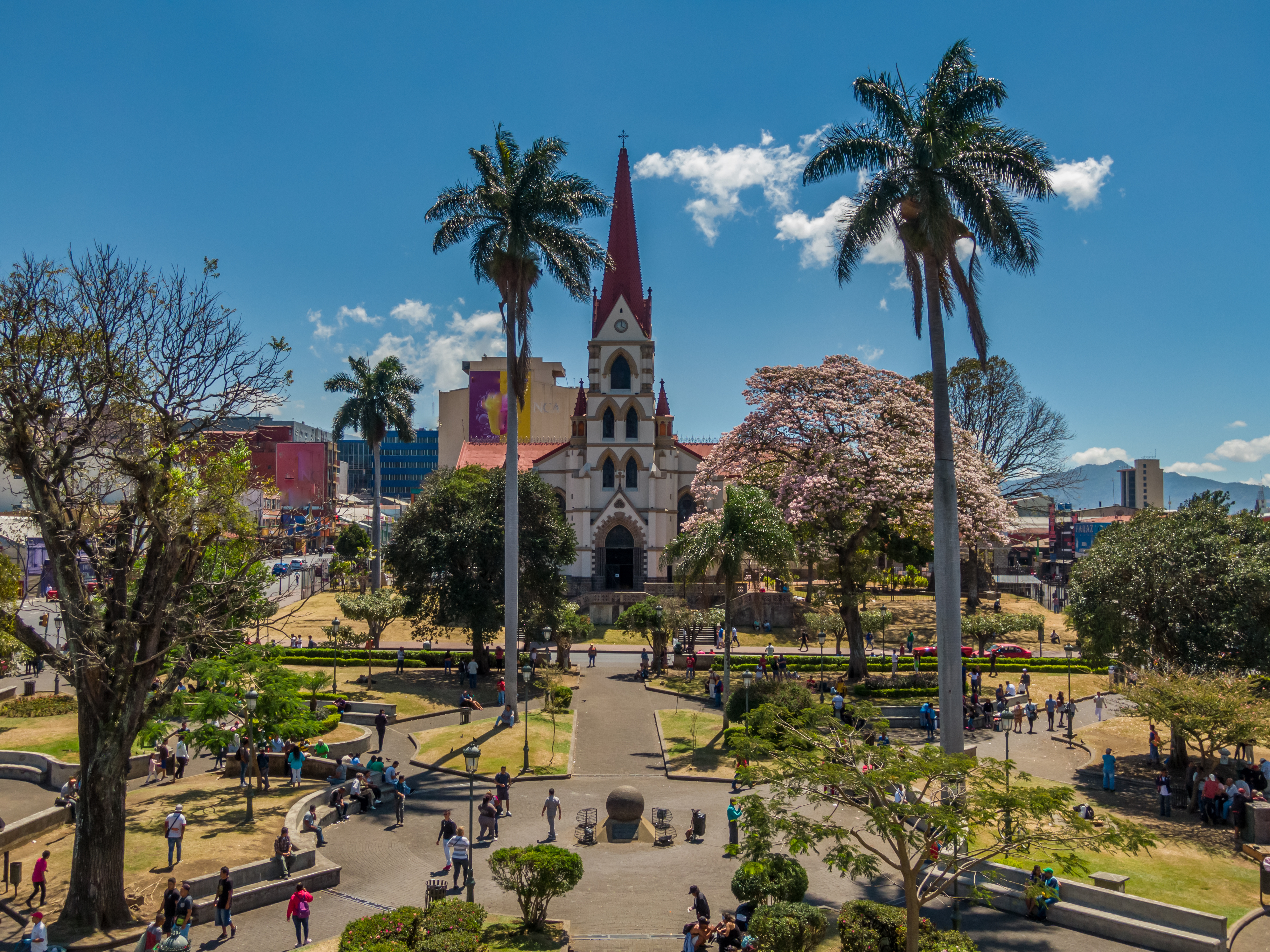 Historic Church in the center of San José,  Coronado, Costa Rica