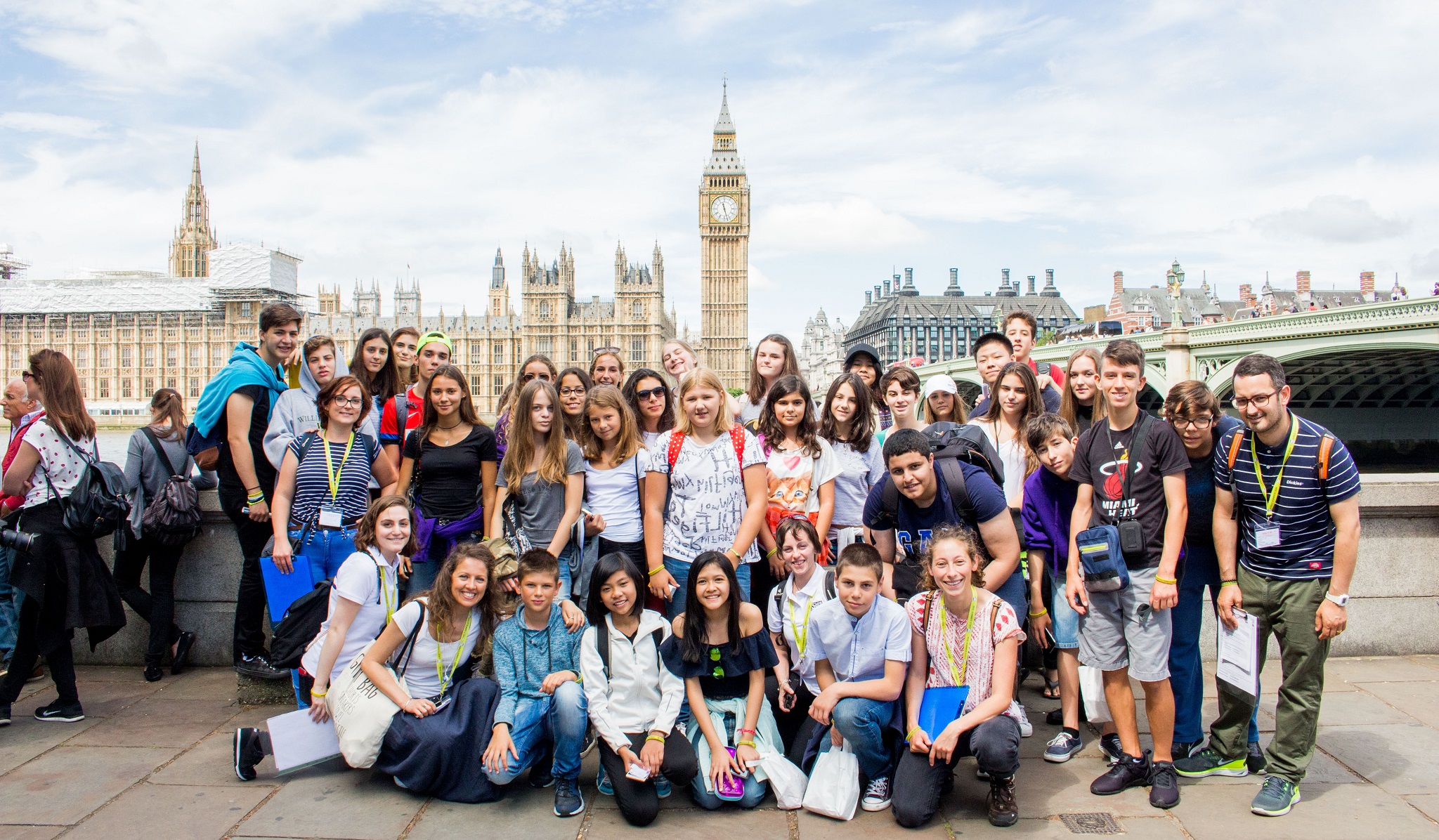 Students excursion to London