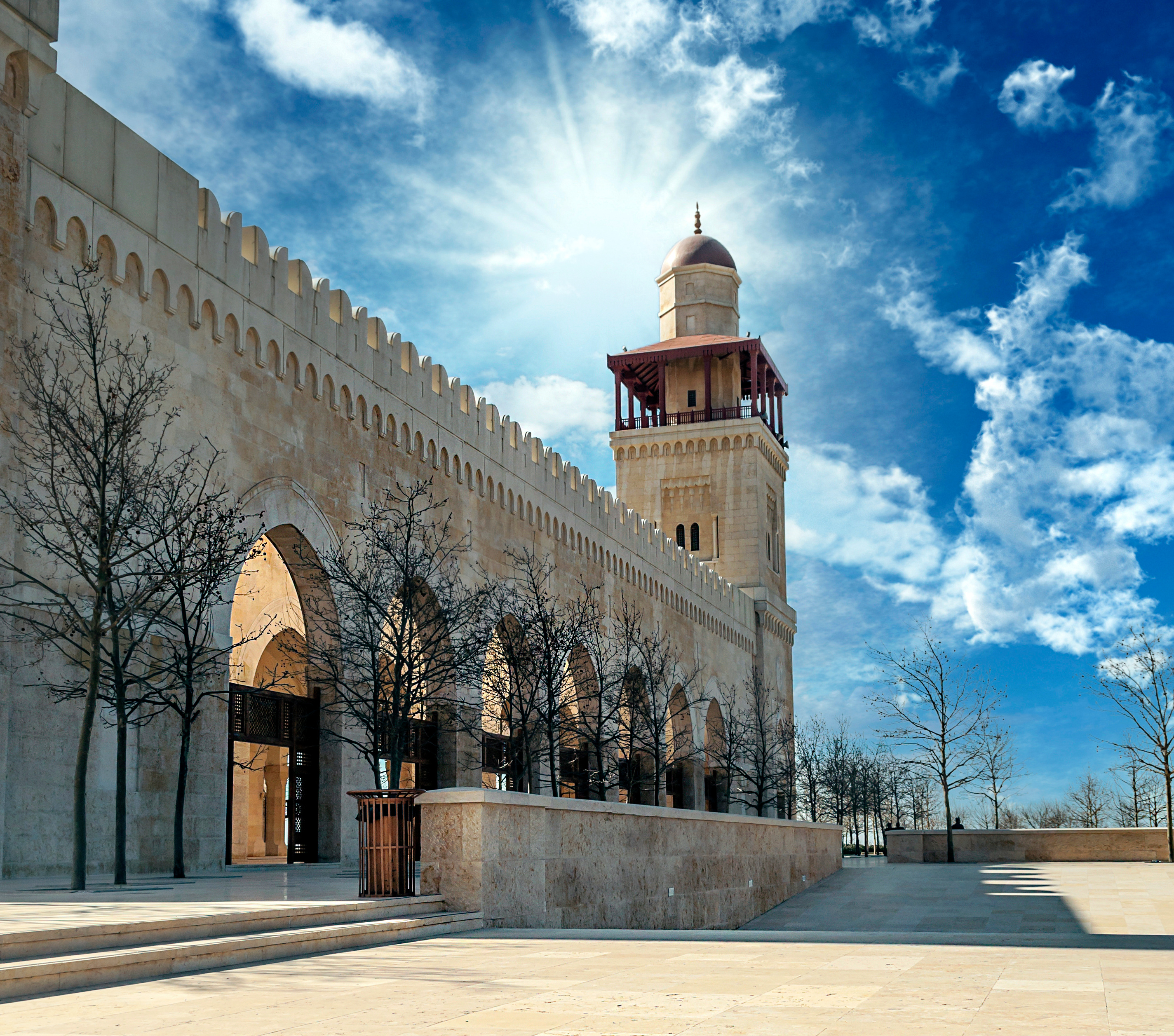 King Hussein Mosque (Old Downtown Mosque) in Amman, Jordan