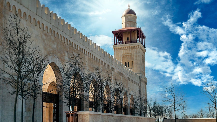 King Hussein Mosque (Old Downtown Mosque) in Amman, Jordan