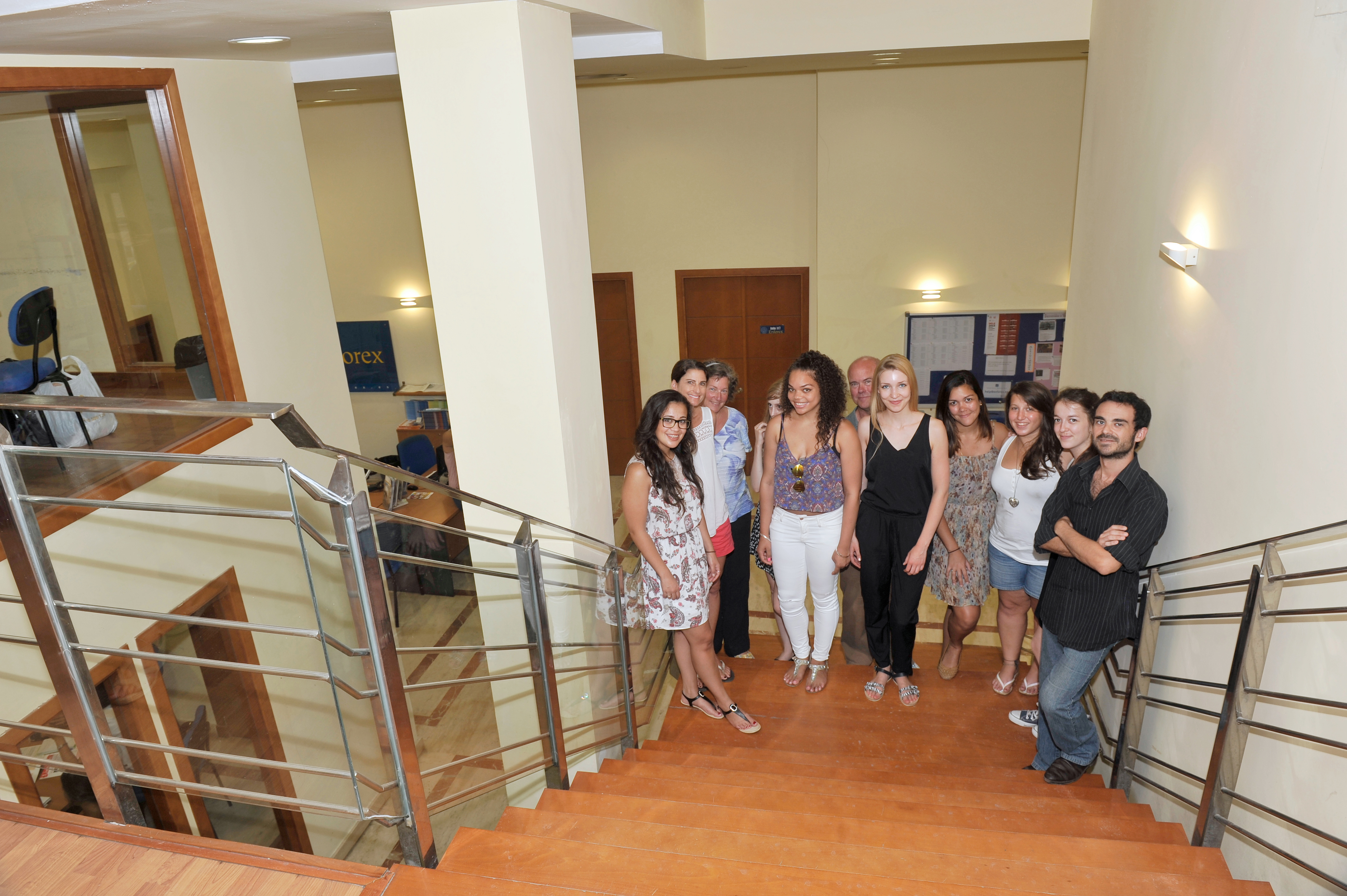 Group of students at Enforex Valencia