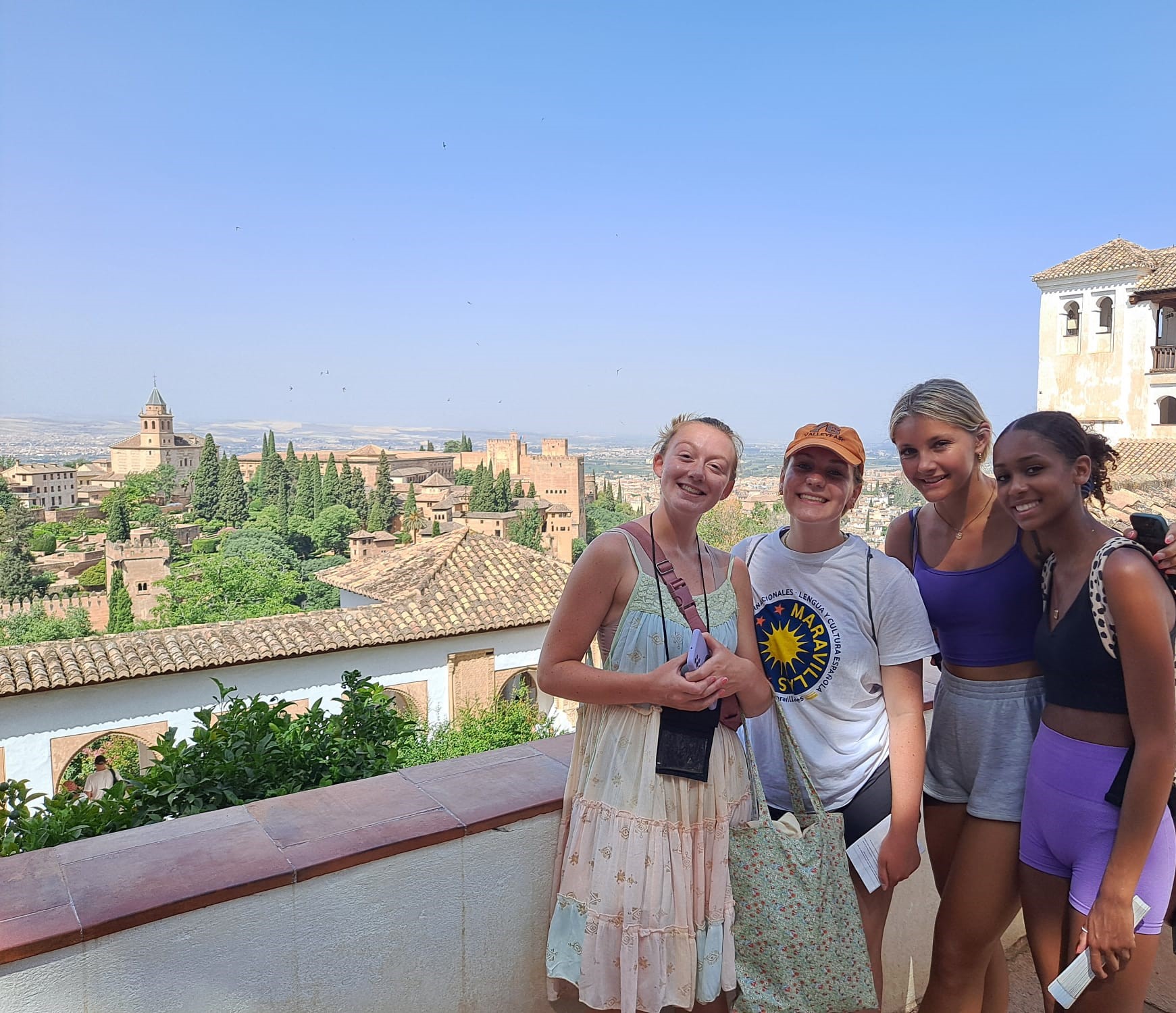 Students excursion in Granada