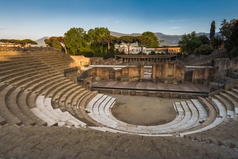 Historical monument landmark in Catania, Italy