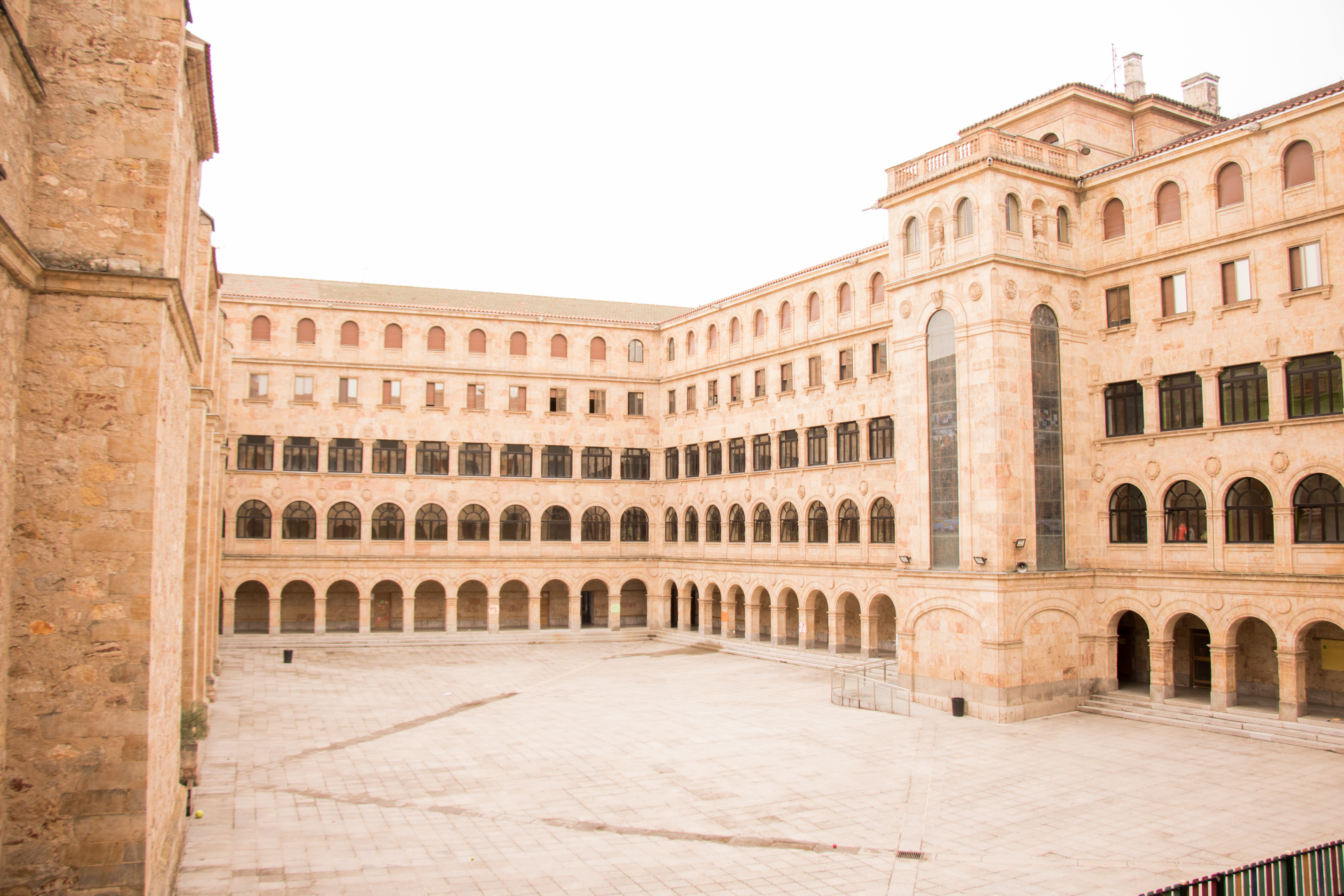 School building for Colegio Calasanz summer camp