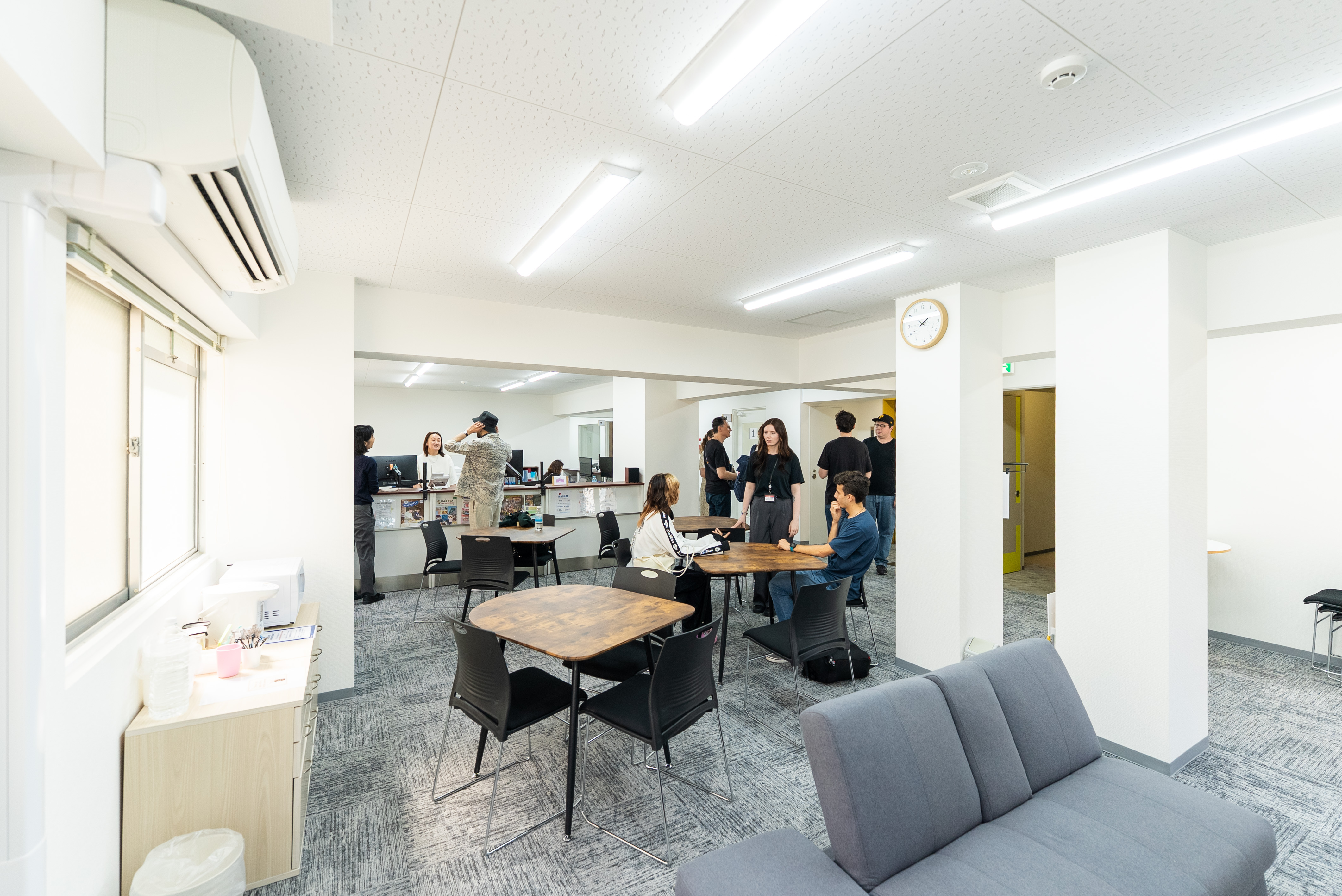 Common room at Genki Nagoya