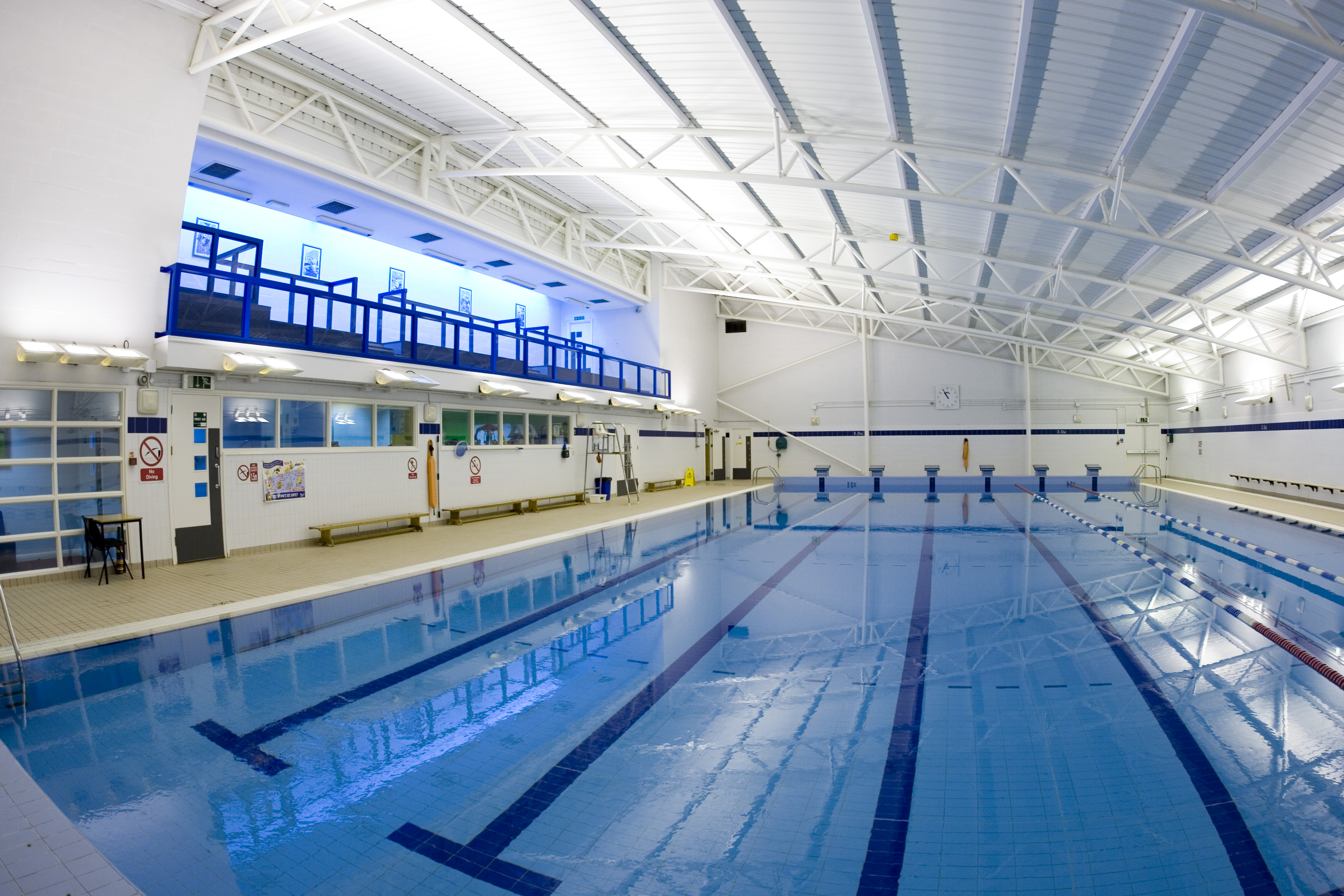 Swimming pool at the Wales Summer Programme