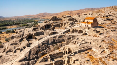 Bedrock in Tbilisi, Georgia