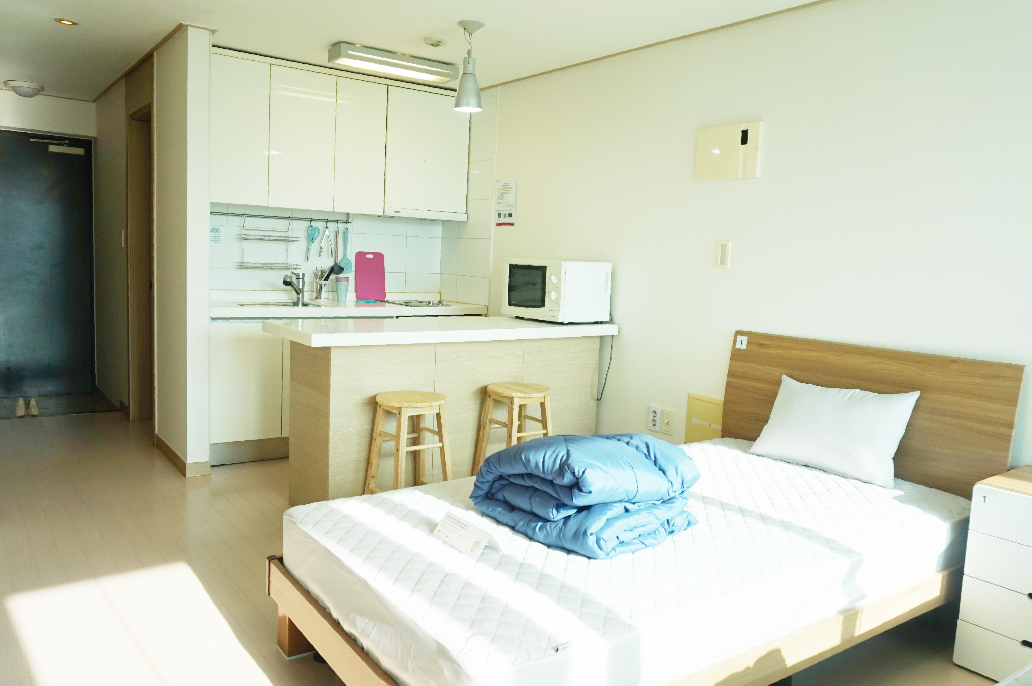 Studio at the residence in Busan